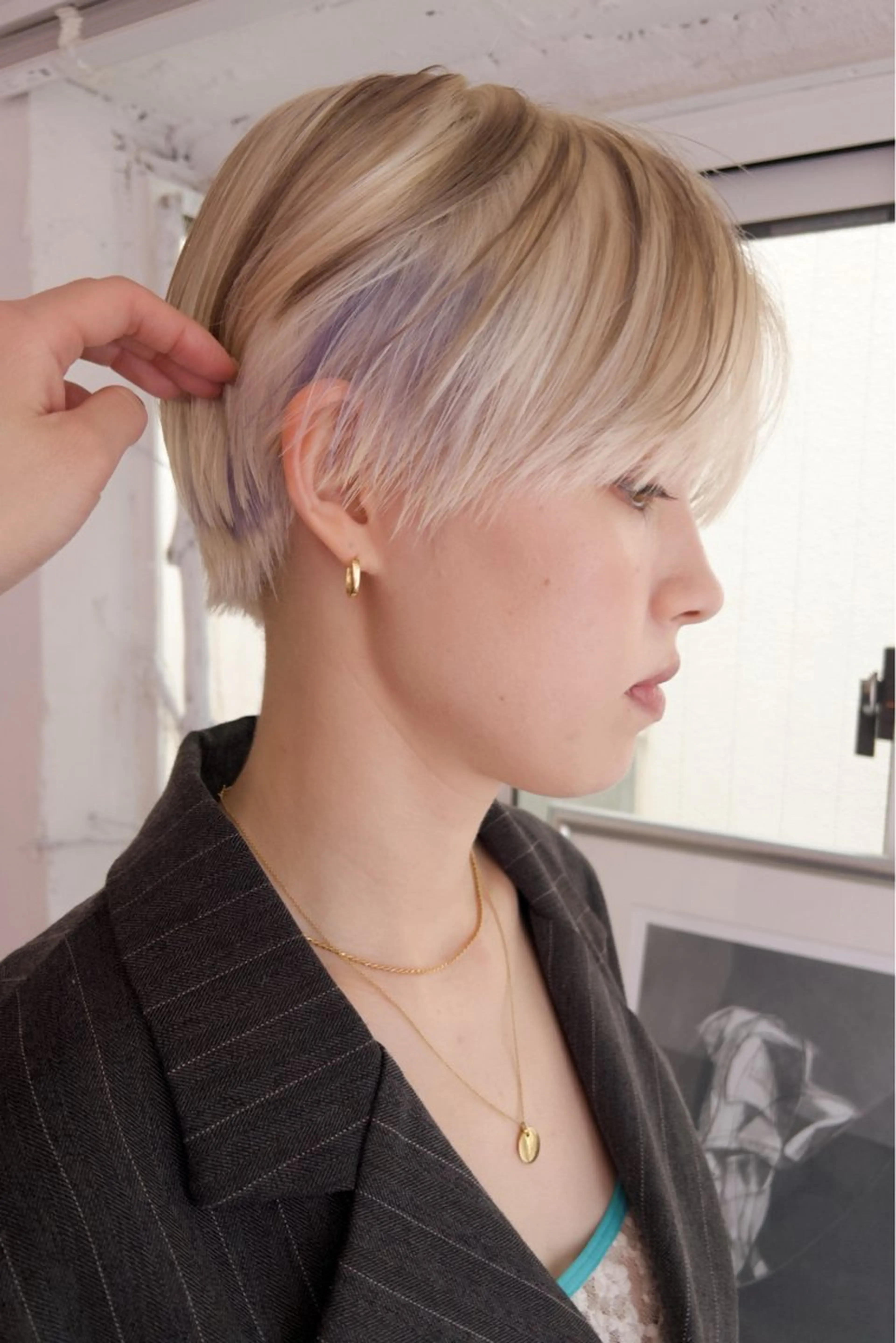 ショート カラー ヘアカラー yiye   神宮前所属・manami /暖色 /カットモデル募集のヘアスタイル