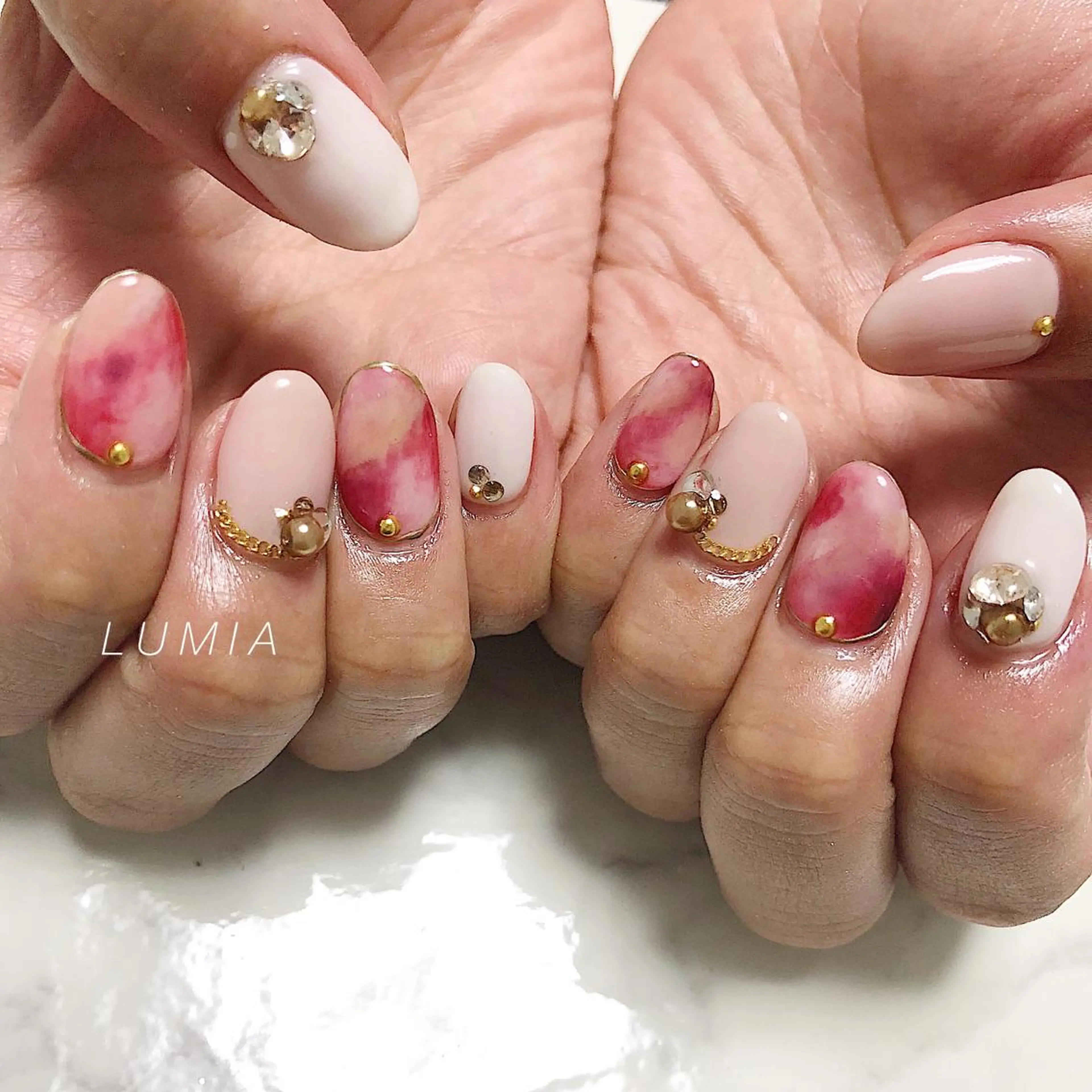 ネイル nail&eyelash Rine所属・Rine 放出 (リネ)のネイルデザイン