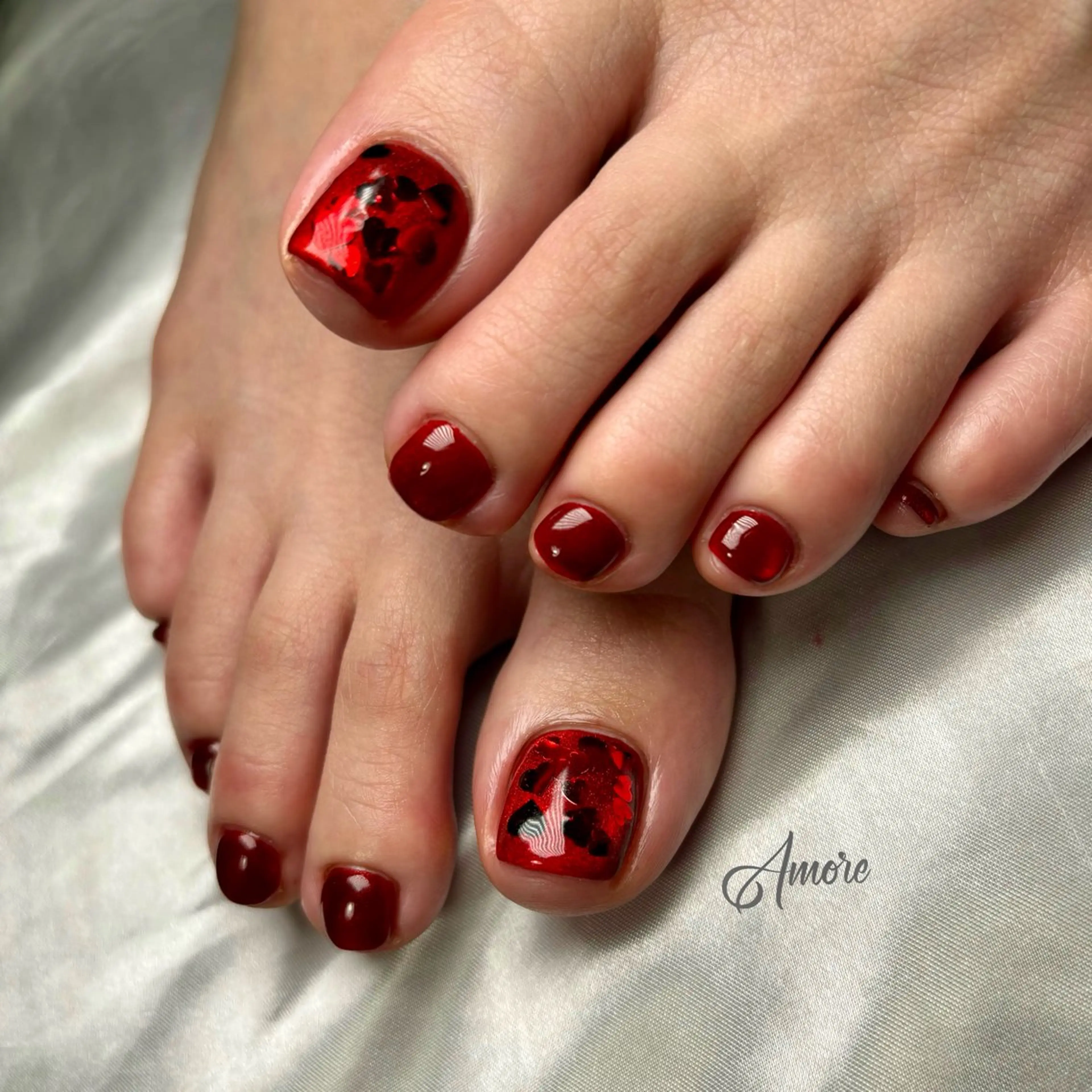 ネイル ジェルネイル キラキラネイル 韓国ネイル マグネットネイル パラジェル You kyehwaのネイルデザイン