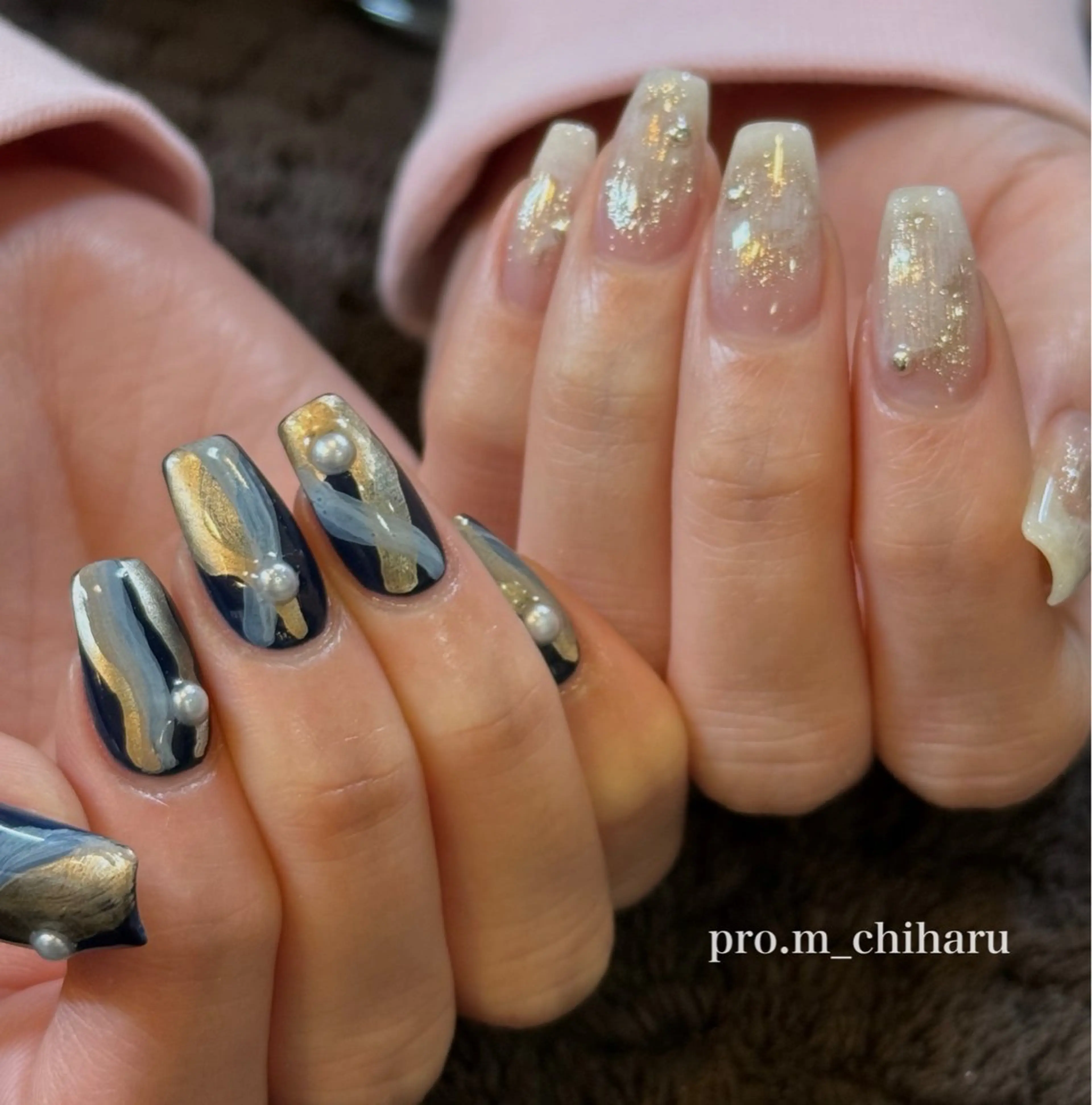 ネイル ハンドネイル pro.M chiharuのネイルデザイン