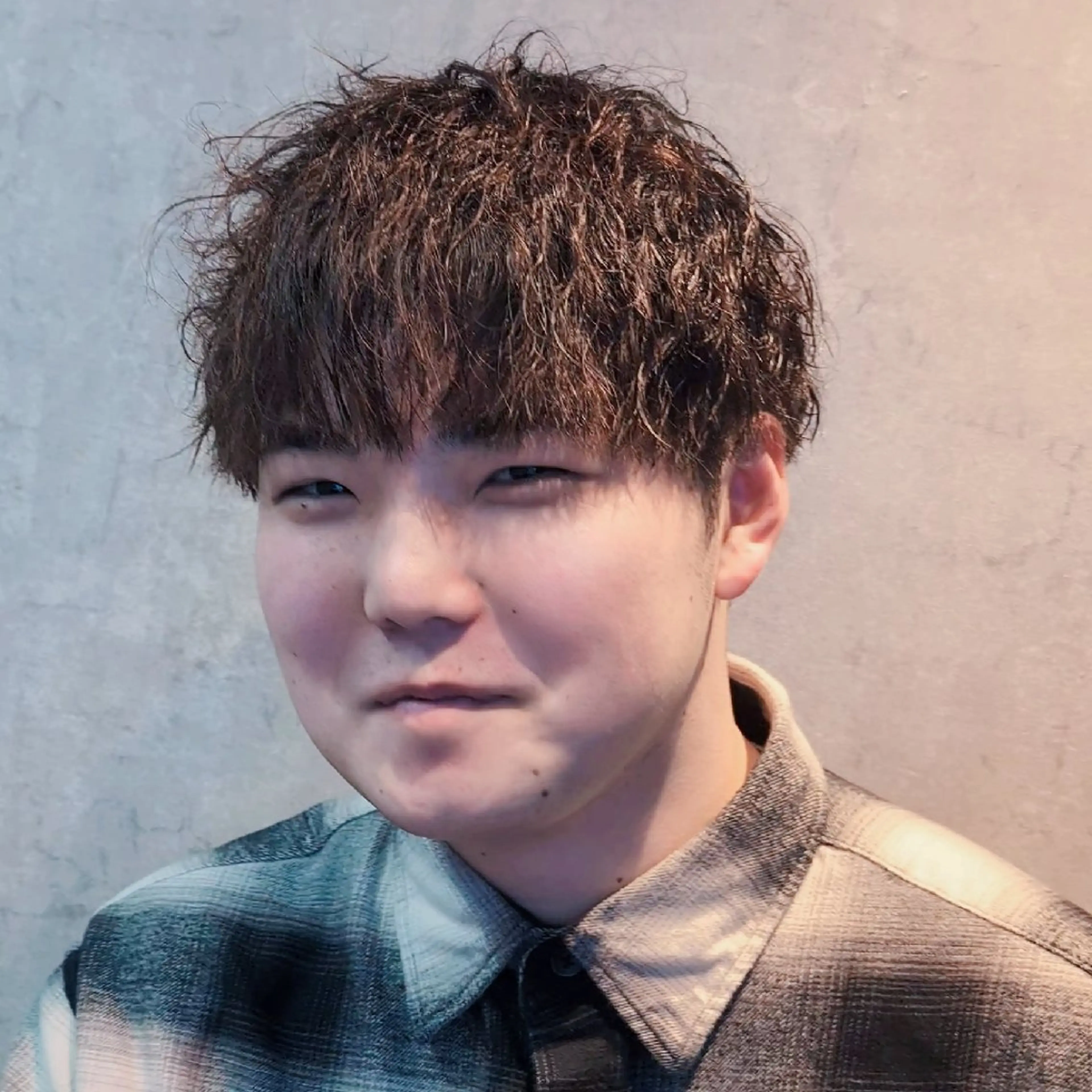 メンズ メンズパーマ 波巻きパーマ 宇都宮美容師🐕 永山昂のヘアスタイル