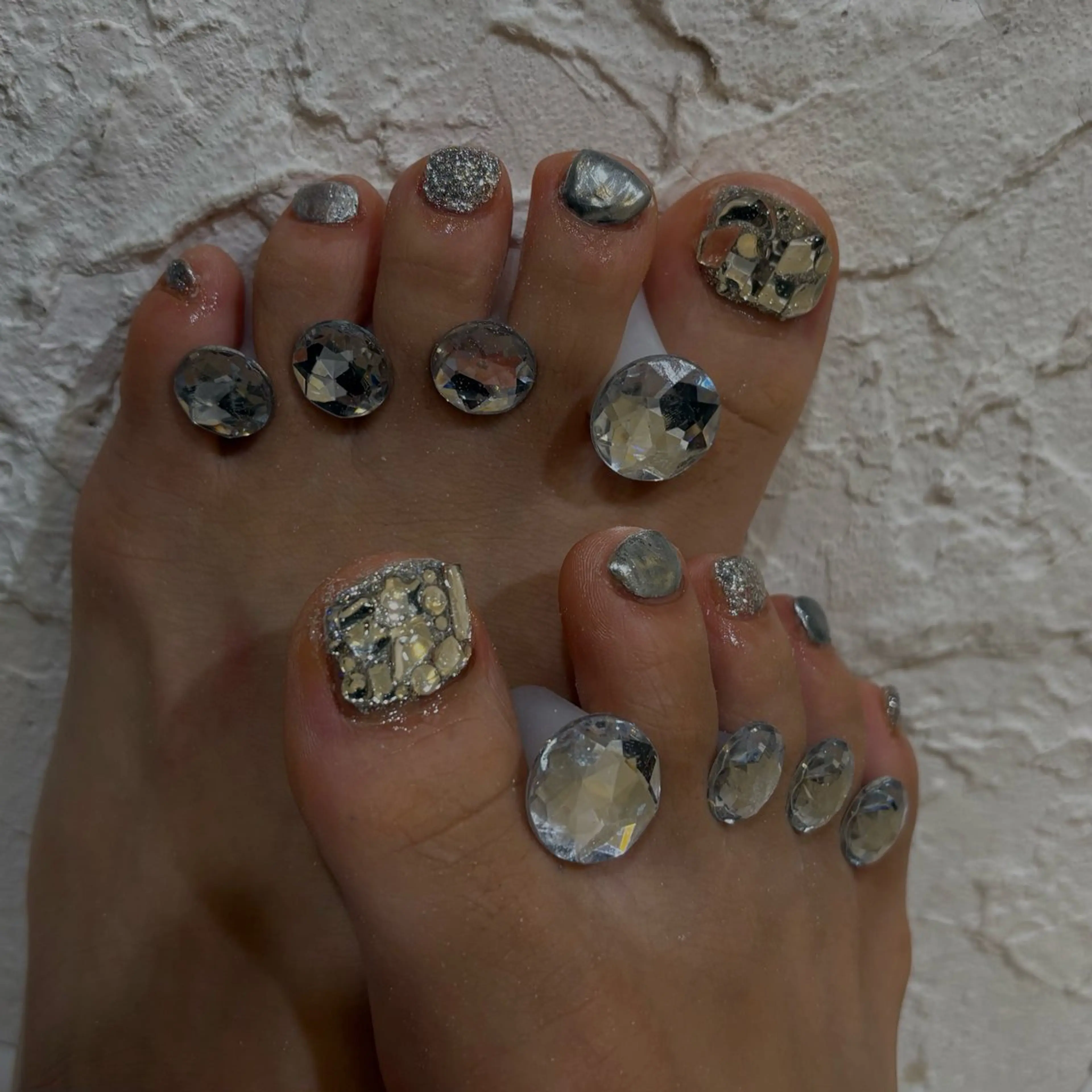 ネイル アートネイル クリアネイル 長さ出し 韓国ネイル ニュアンスネイル vante_aimi .パラジェル取扱店のネイルデザイン