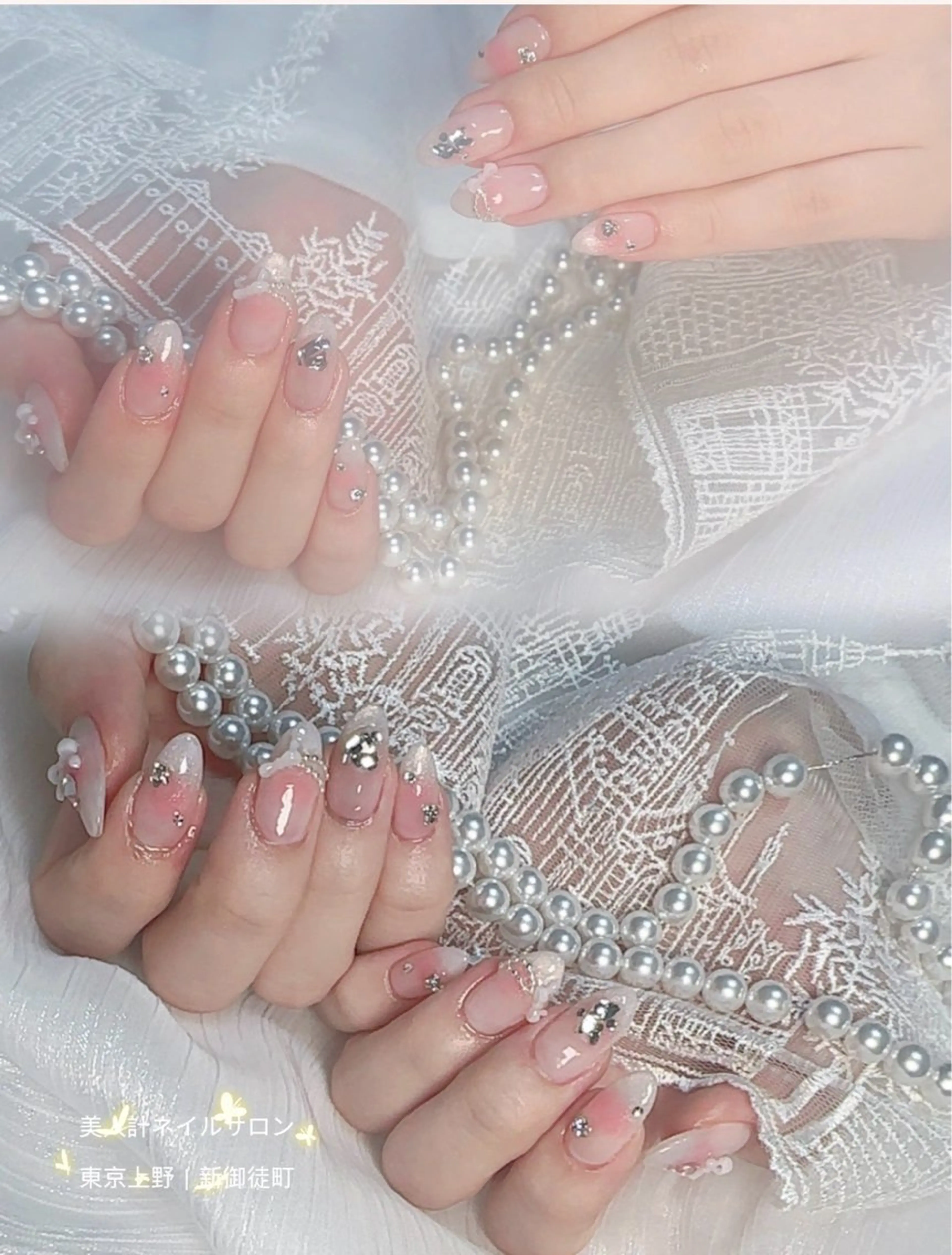 ネイル マグネットネイル ハンドネイル 美人計ネイルサロン所属・中山 美月のネイルデザイン