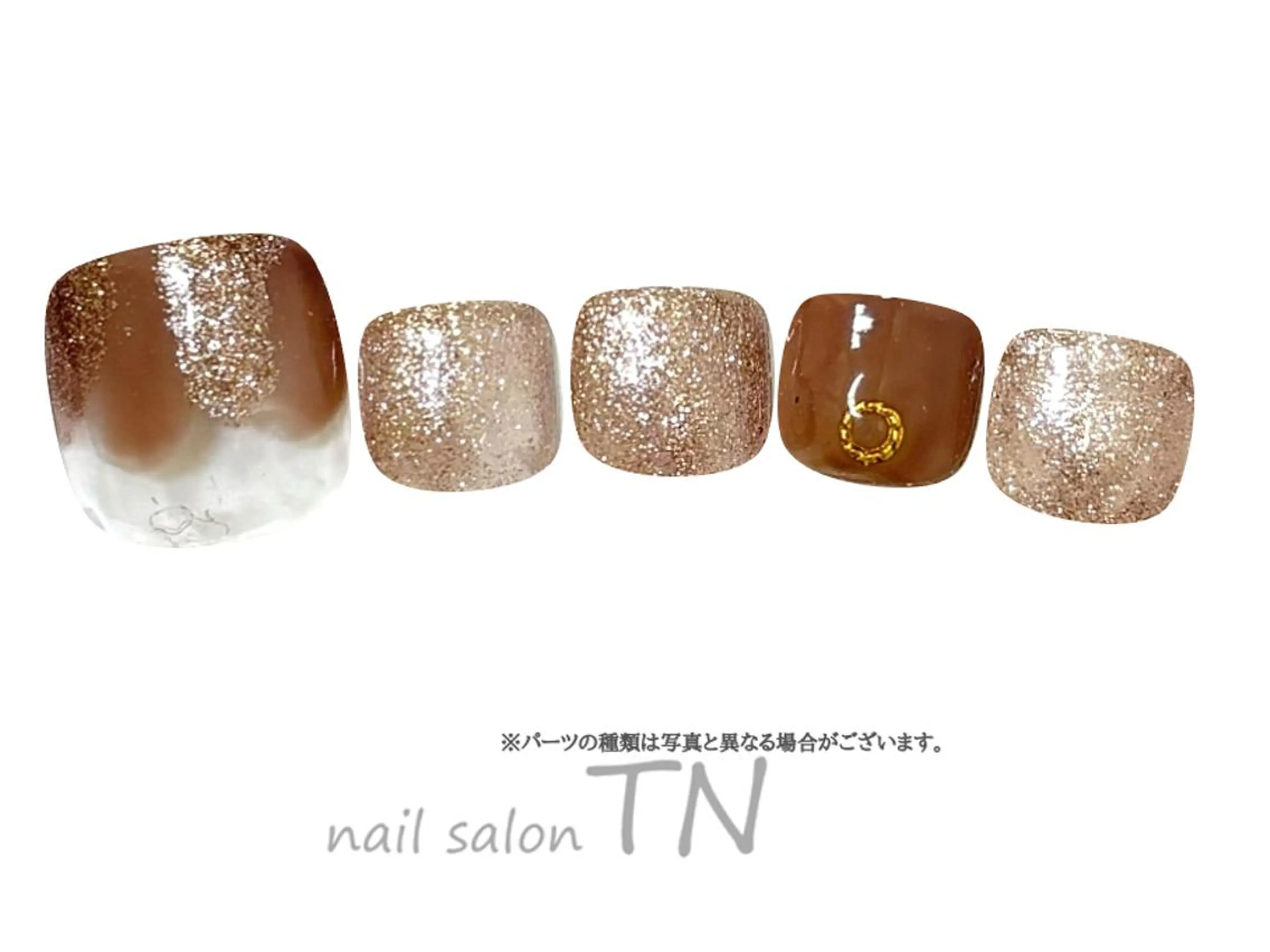 ネイル フットネイル 矢川 まどかのネイルデザイン