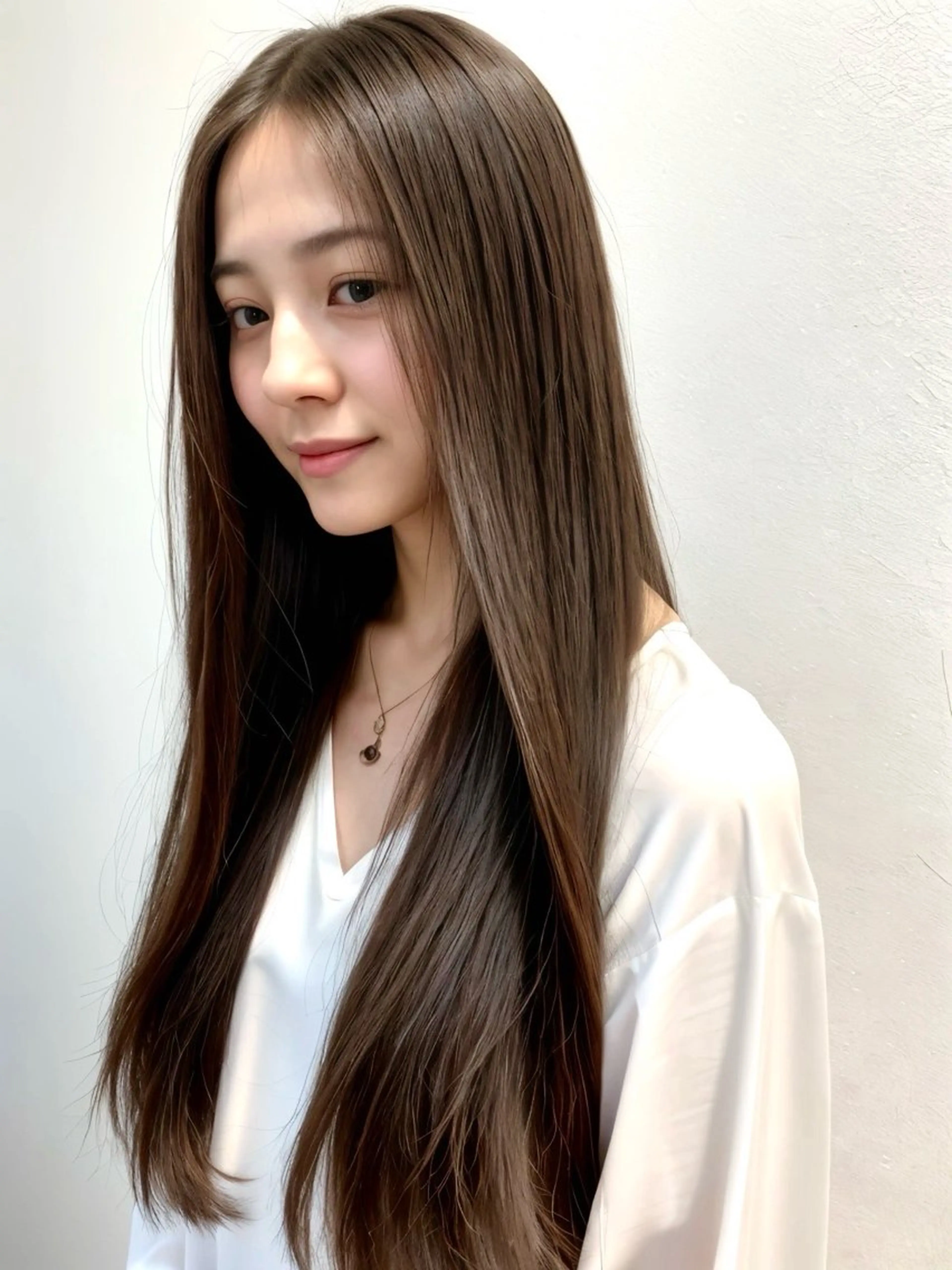 髪質改善ストレートの写真