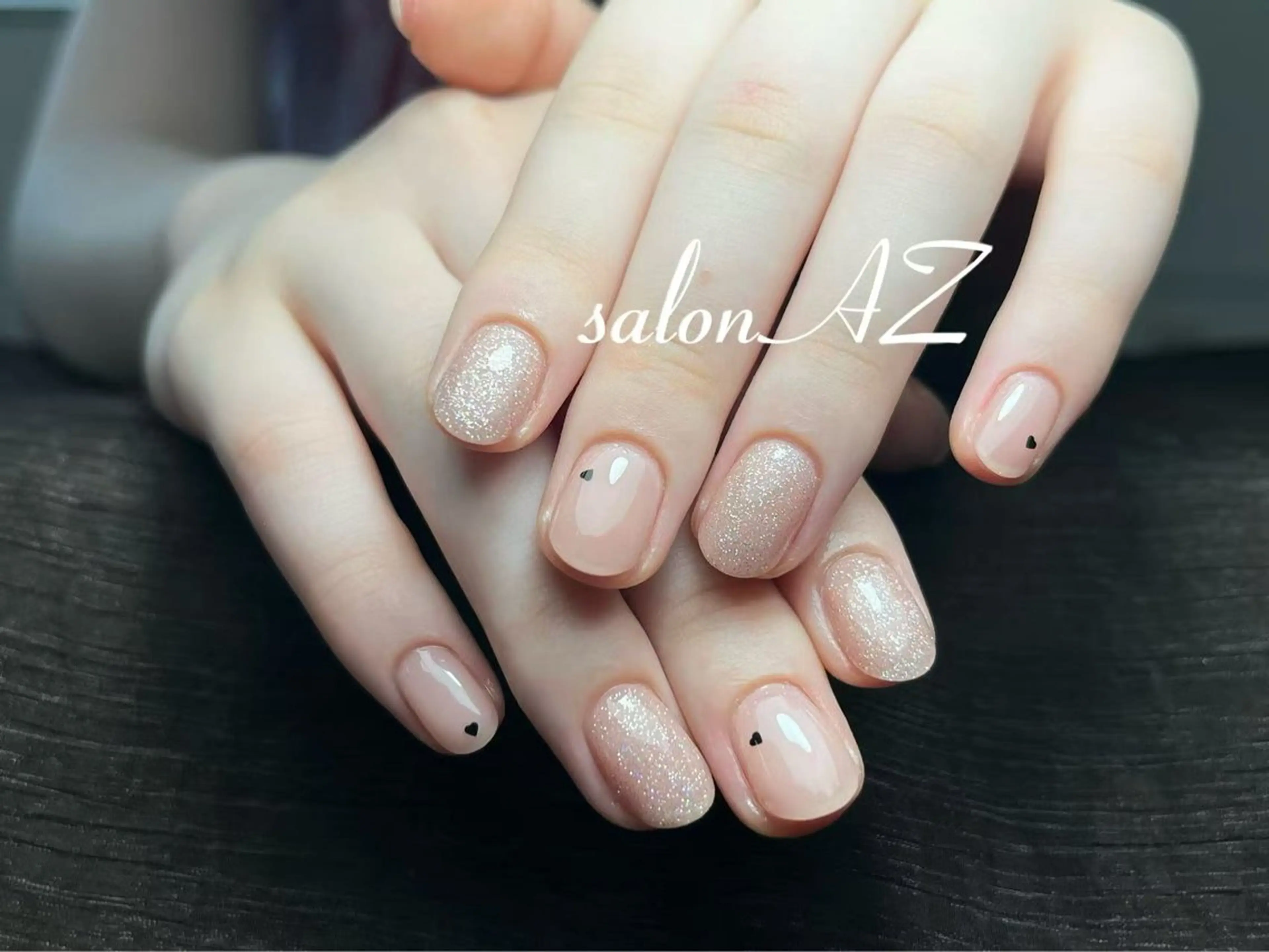 ネイル アートネイル 長さ出し フットネイル フレンチネイル ジェルネイル salon AZのネイルデザイン