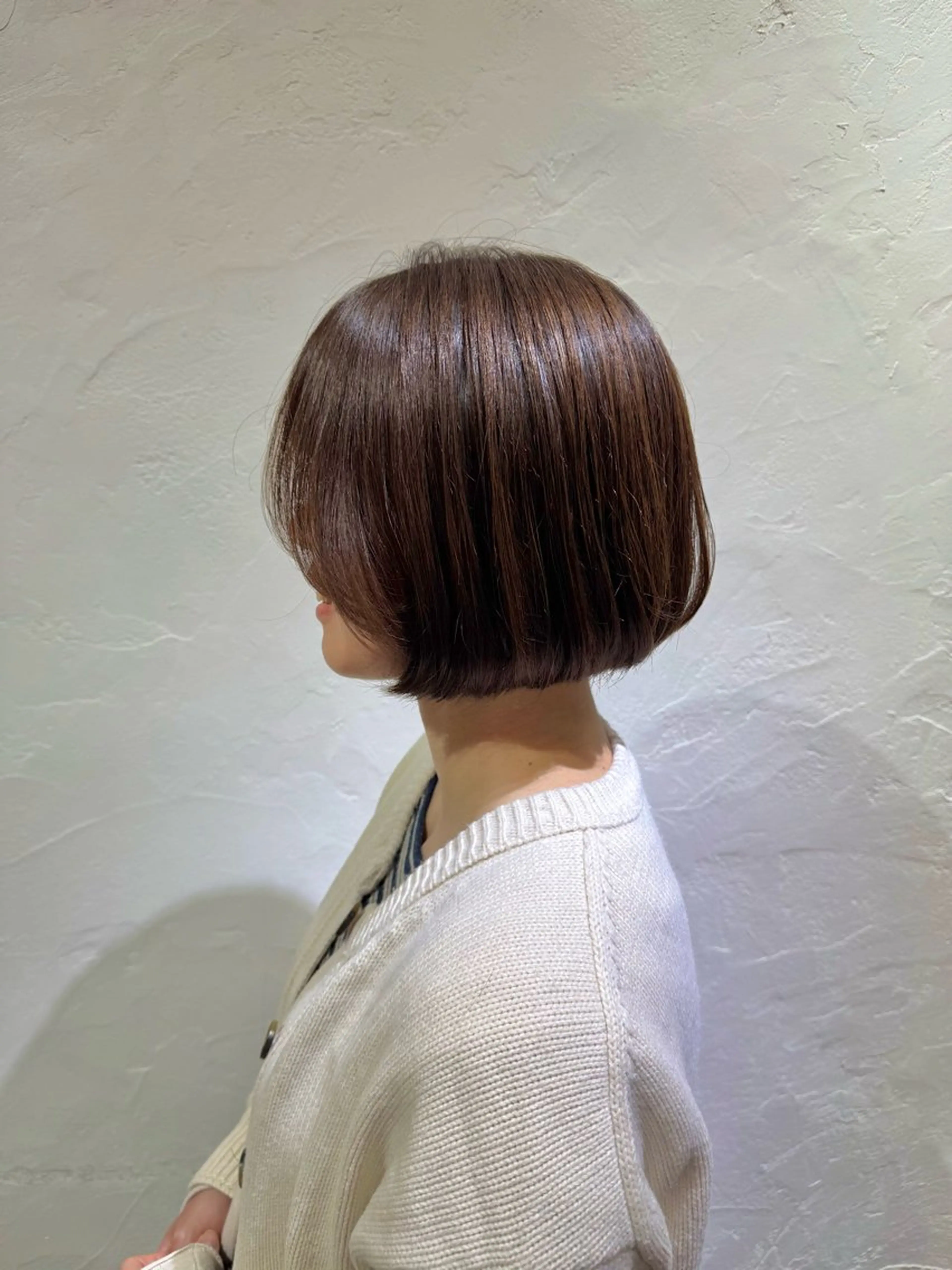 ショート ボブ 髪質改善&艶髪　miroa （ミロア）所属・天神/髪質改善カラー miroa/miyuのヘアスタイル