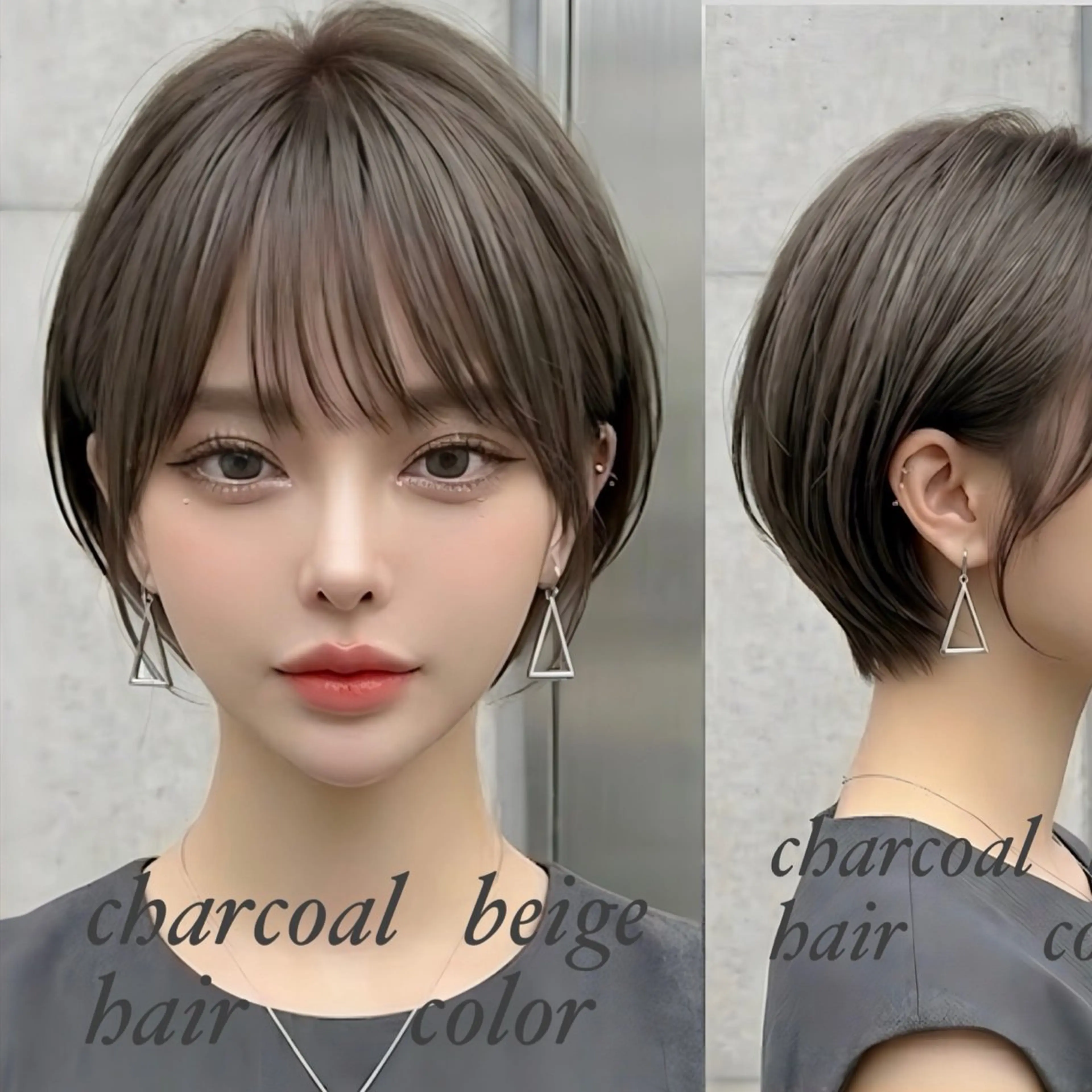 ショート カラー カット ヘアカラー M.SLASH 辻 孝志のヘアスタイル