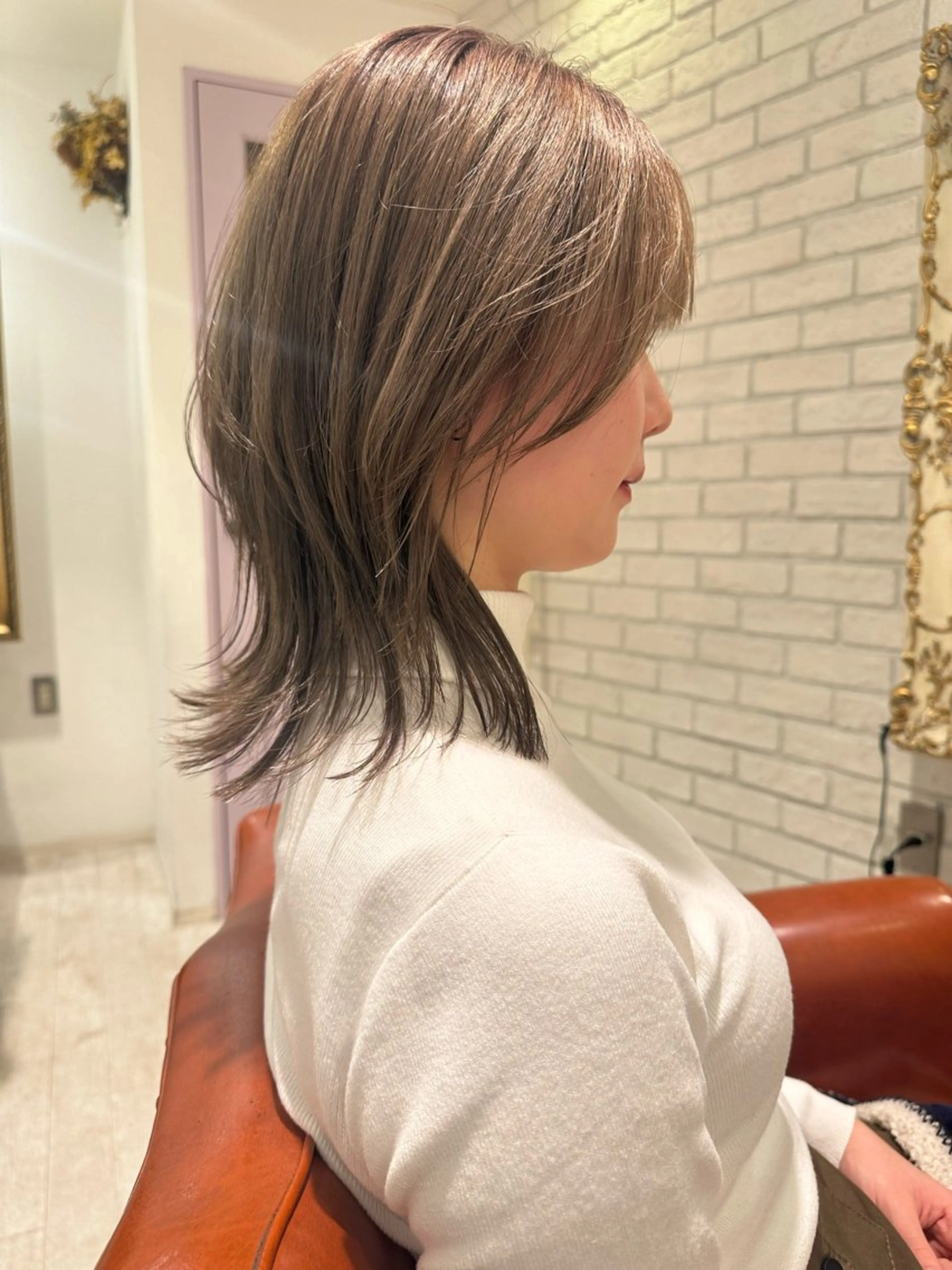 ミディアム ウルフカット Lita（リタ）所属・十希羽 / Litaのヘアスタイル