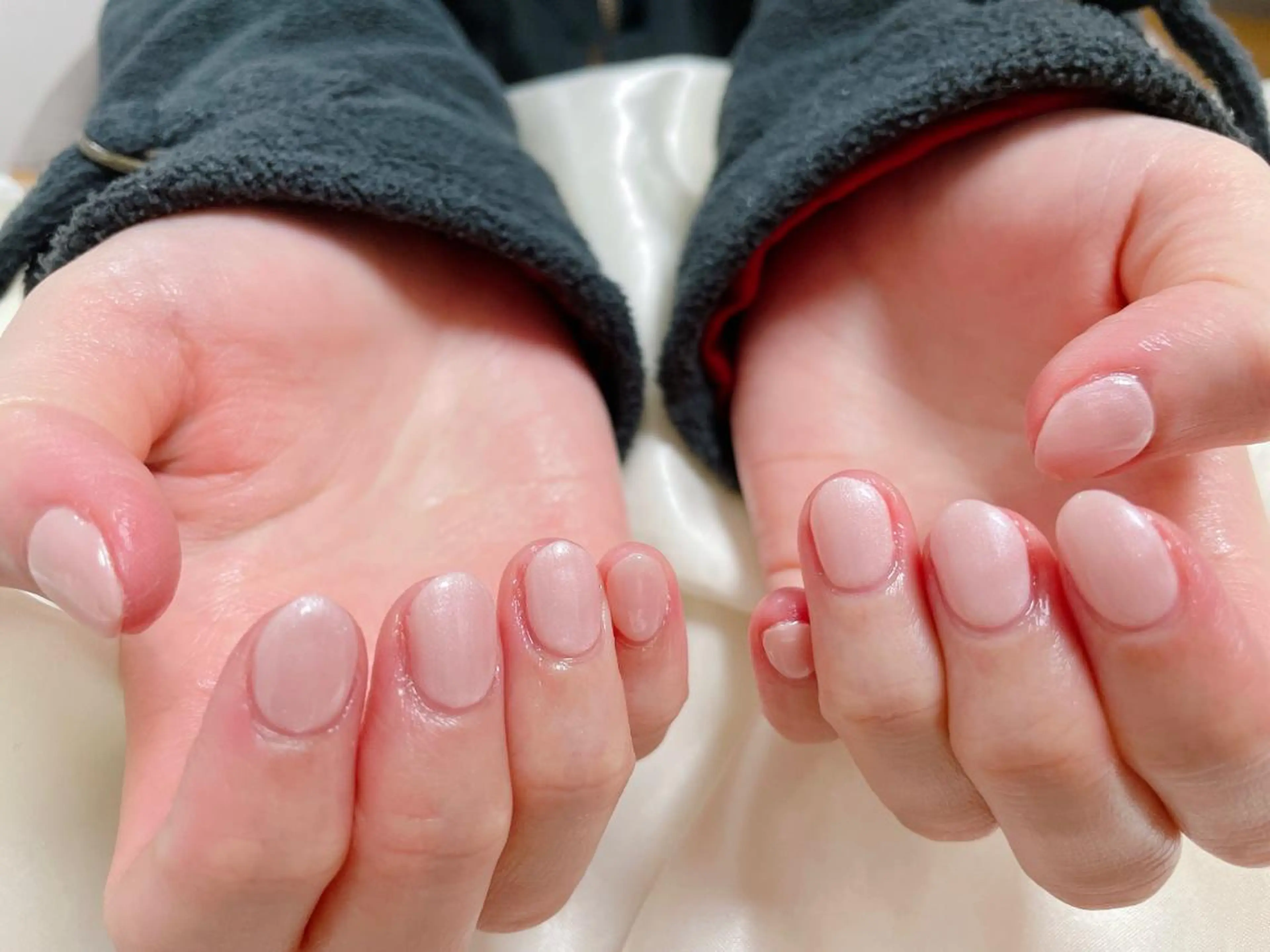 ネイル ワンカラーネイル ハンドネイル Mogu nail 二子玉川のネイルデザイン