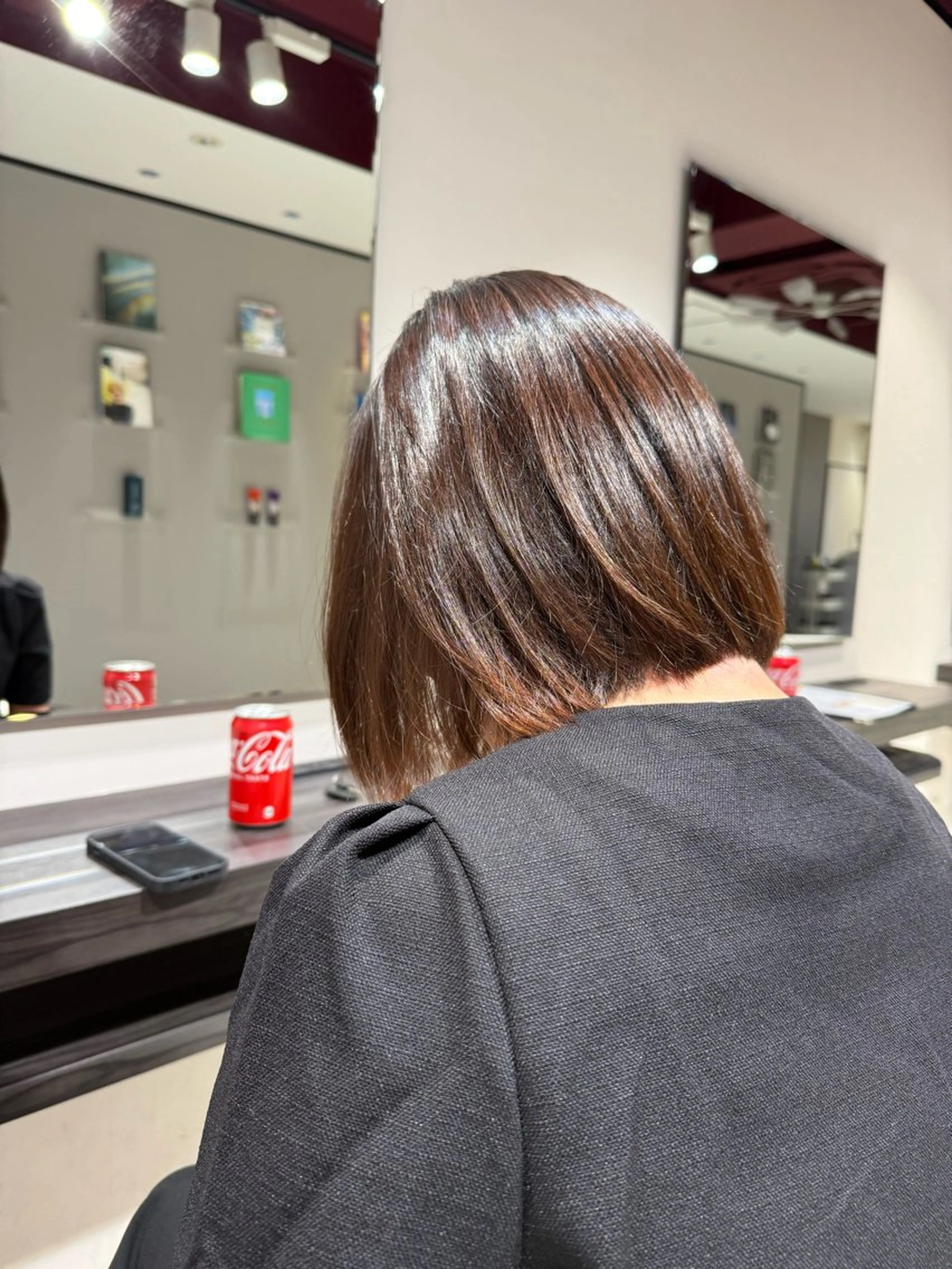 ミディアム 髪質改善 🫧透明感カラー🫧 小松美穂のヘアスタイル