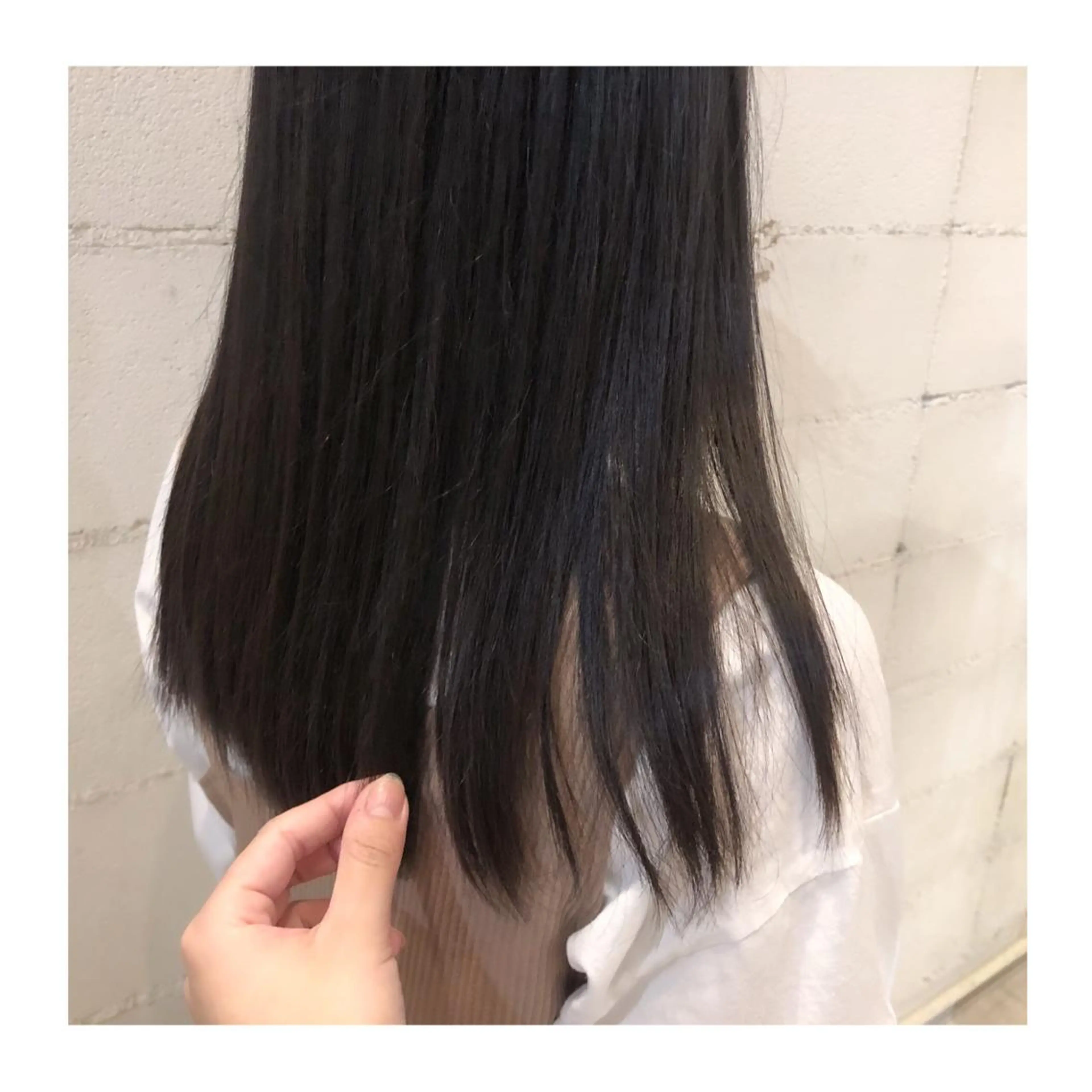 ロング カラー アッシュ アッシュグレー トリートメント ❁⃘ ち だ り さ ❁⃘のヘアスタイル