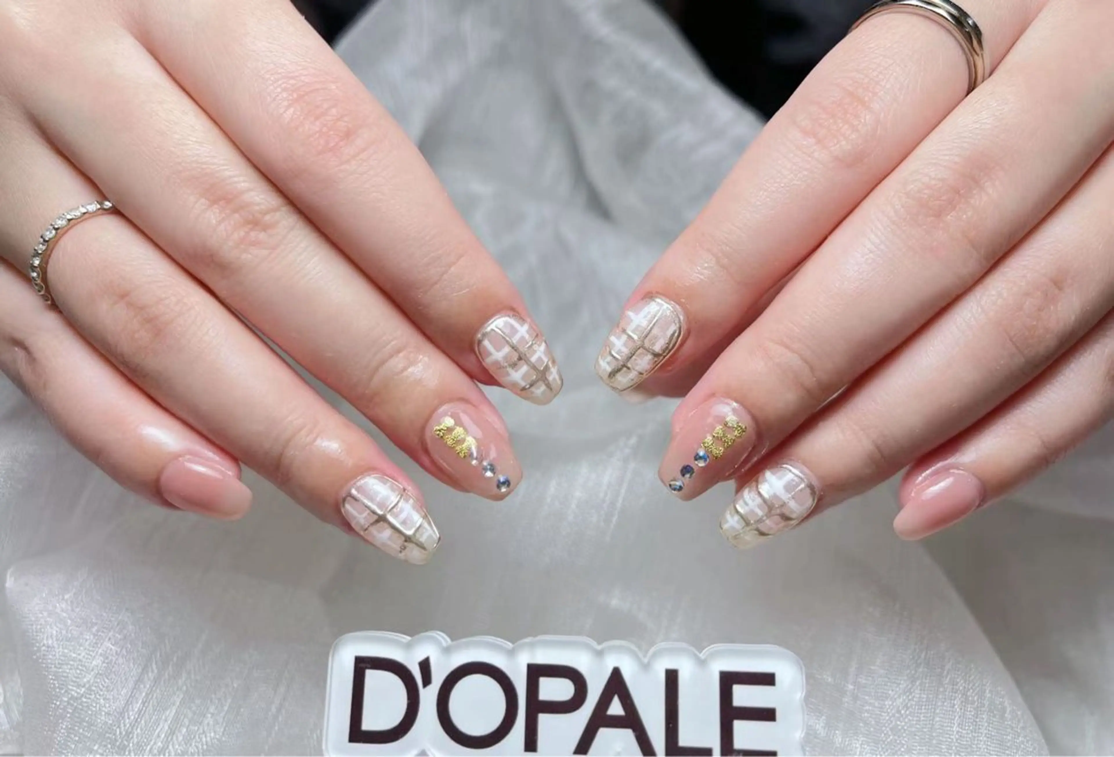 ネイル ハンドネイル D‘OPALEサロン所属・長さ出し専門店 上野kkのネイルデザイン