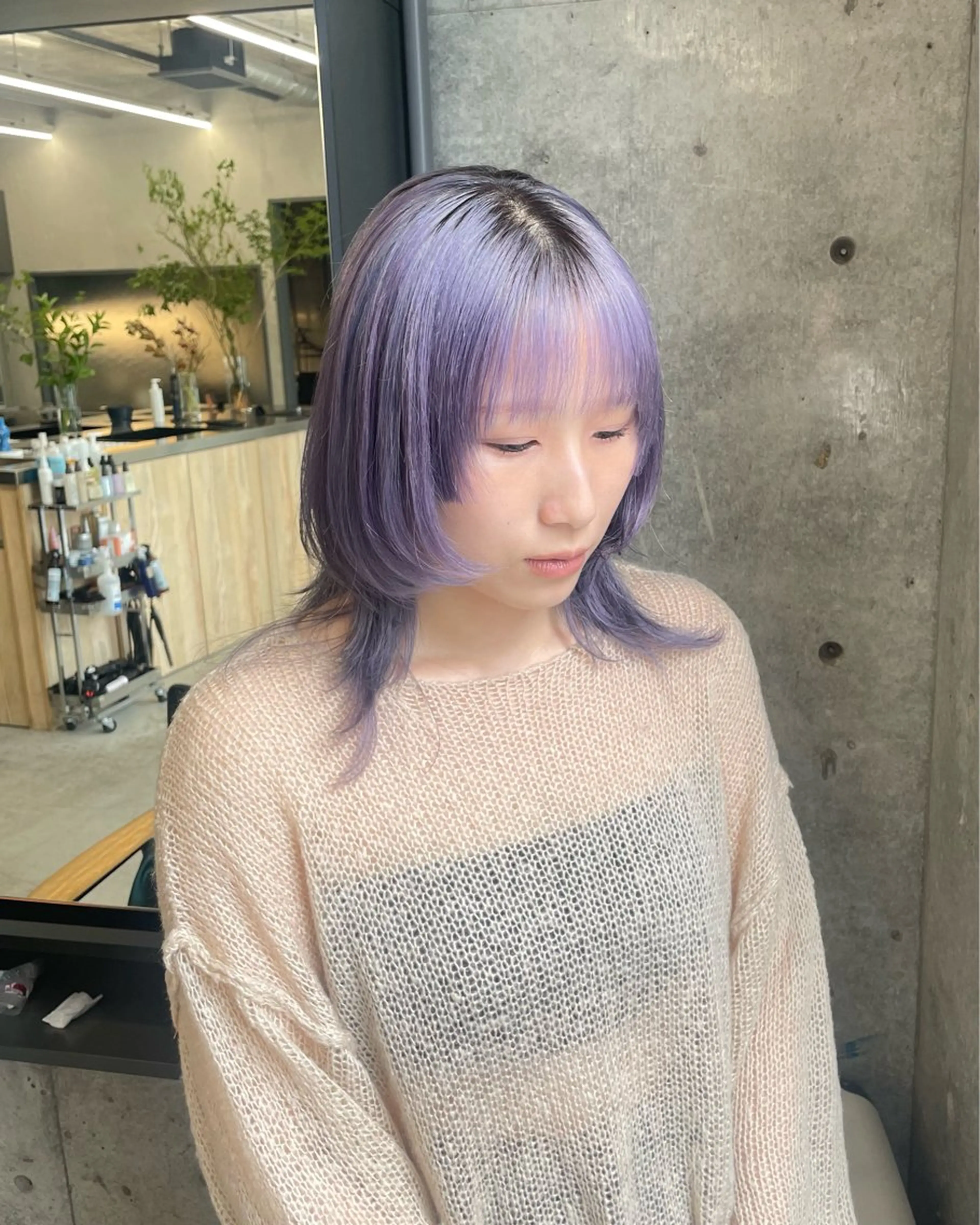 カラー カット ヘアカラー トリートメント 佐伯 和佳のヘアスタイル