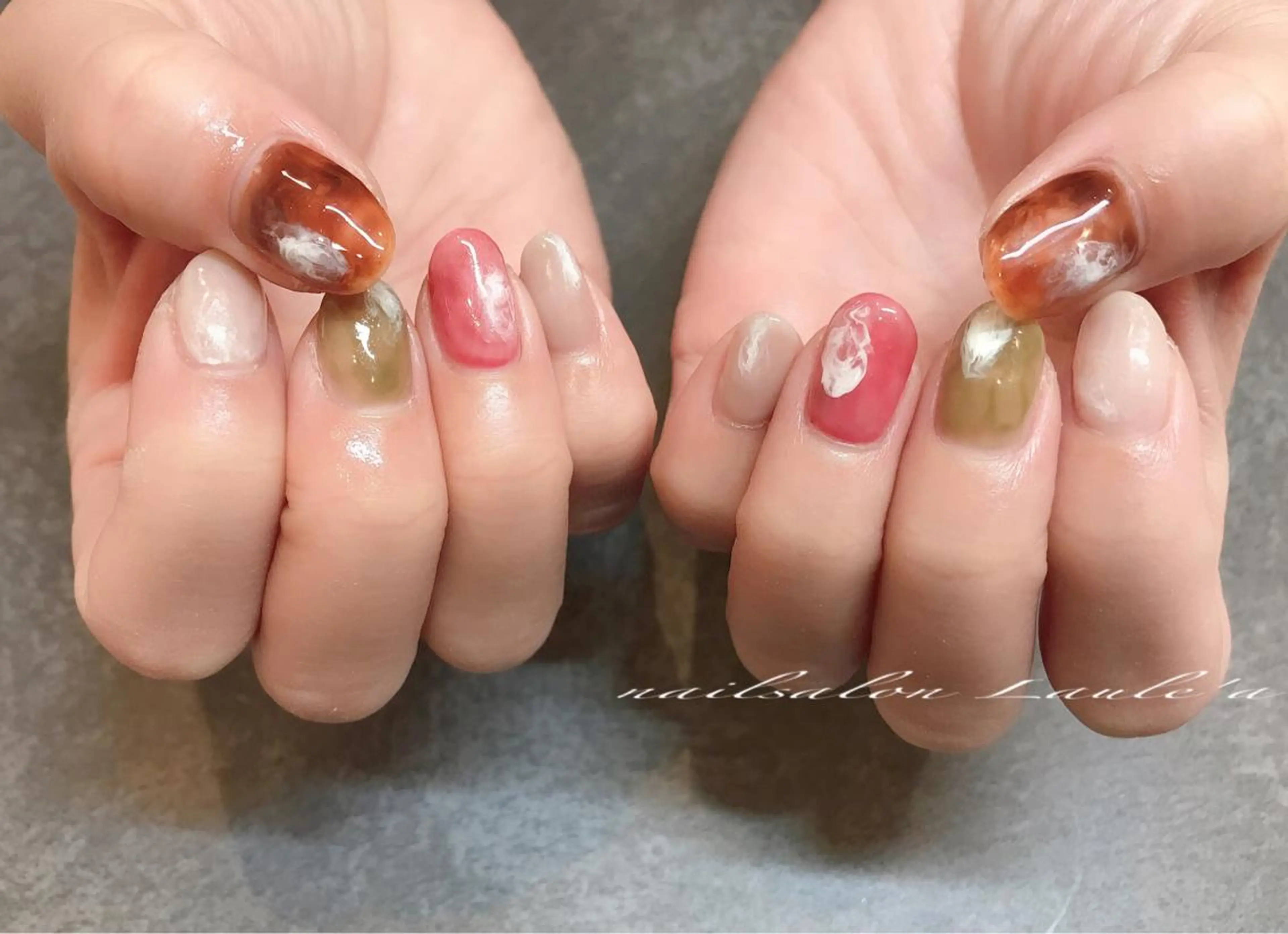 ネイル nailsalon Laule'aのネイルデザイン