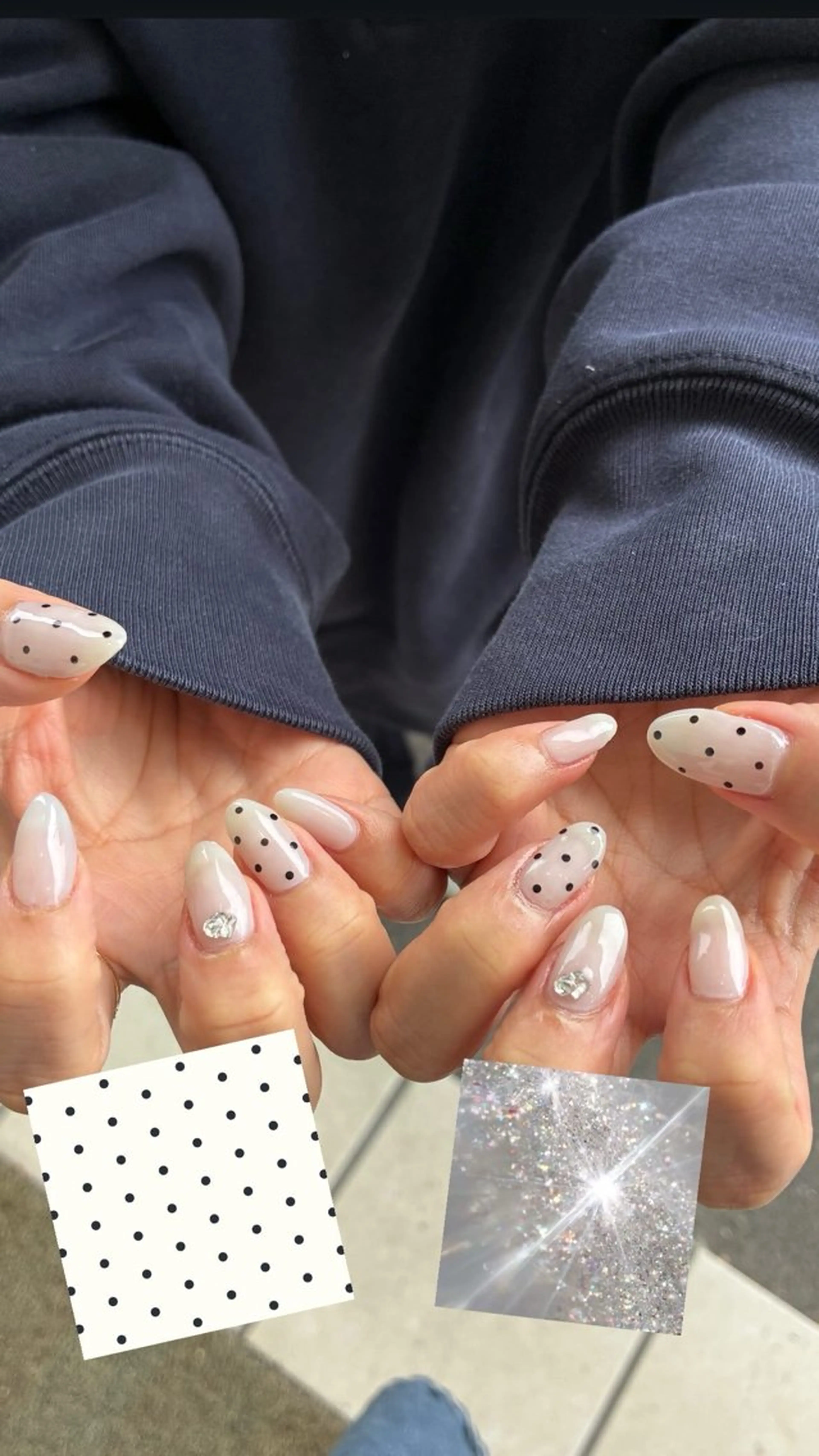 ミディアム ハンドネイル ulu  nail. haruのネイルデザイン