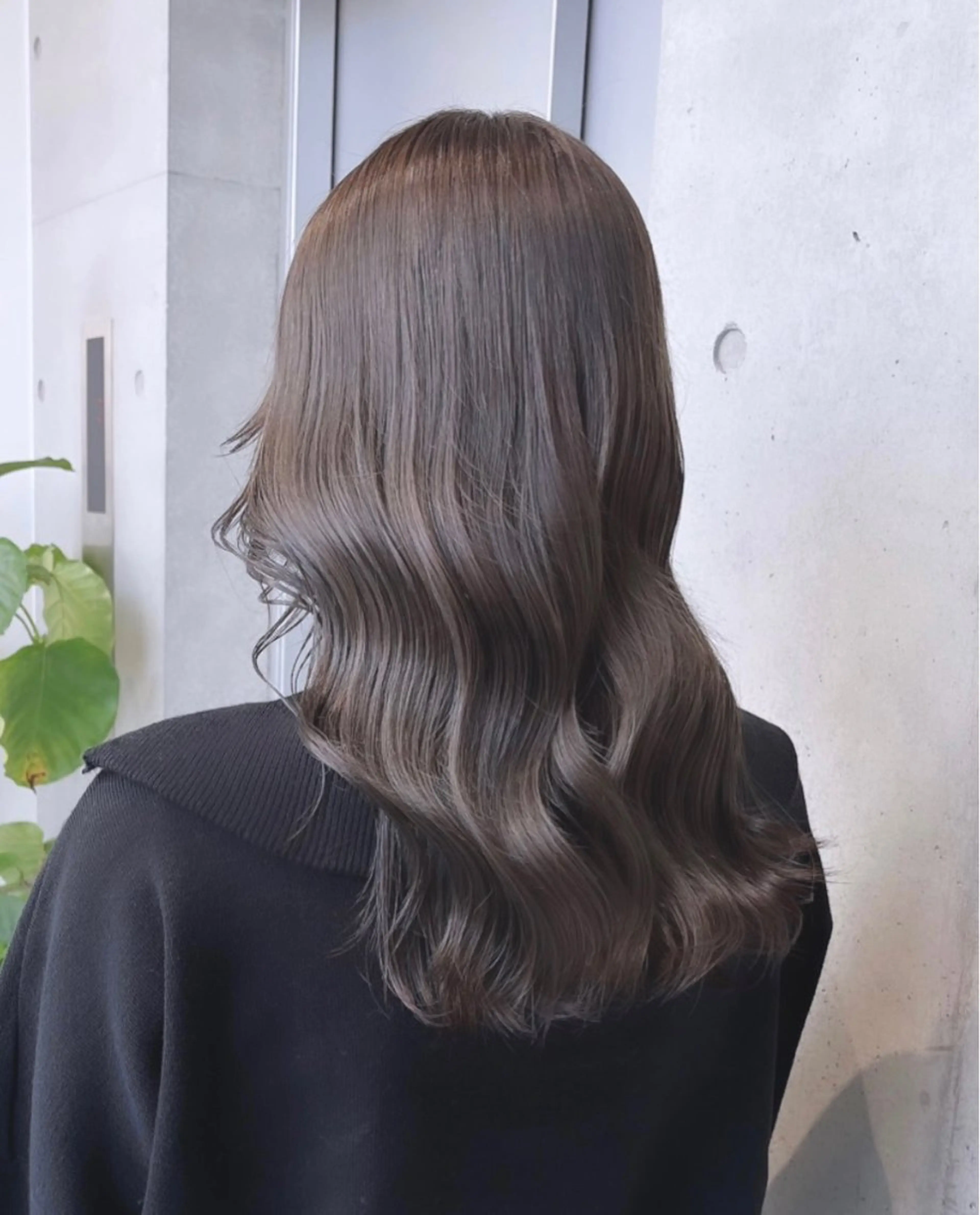 ロング カラー カット ヘアカラー トリートメント 🌫️大人韓国ヘア 🌫️naoyaのヘアスタイル