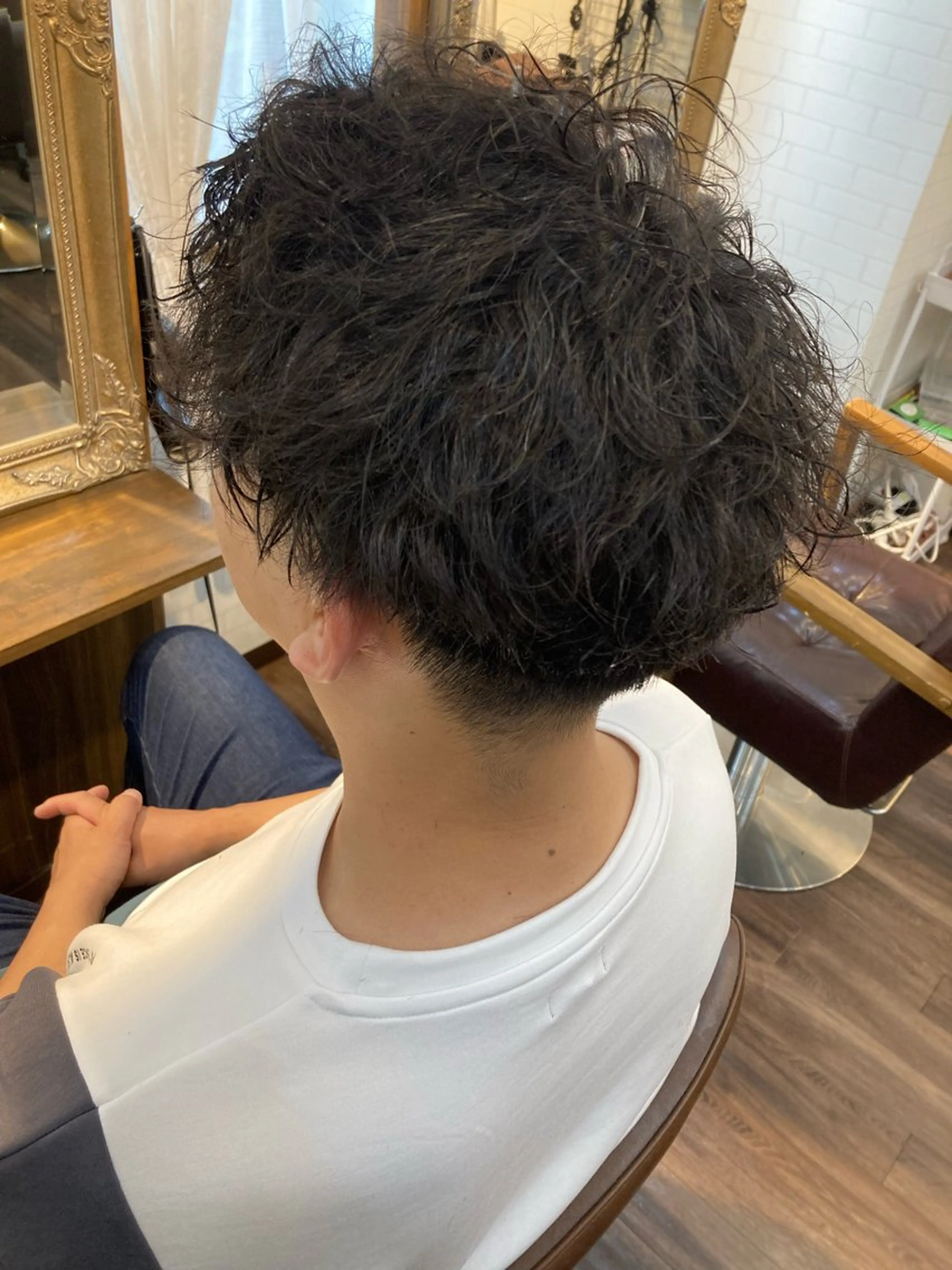 メンズ メンズパーマ カット ヘアカラー 緑地公園美容室 neohairのヘアスタイル