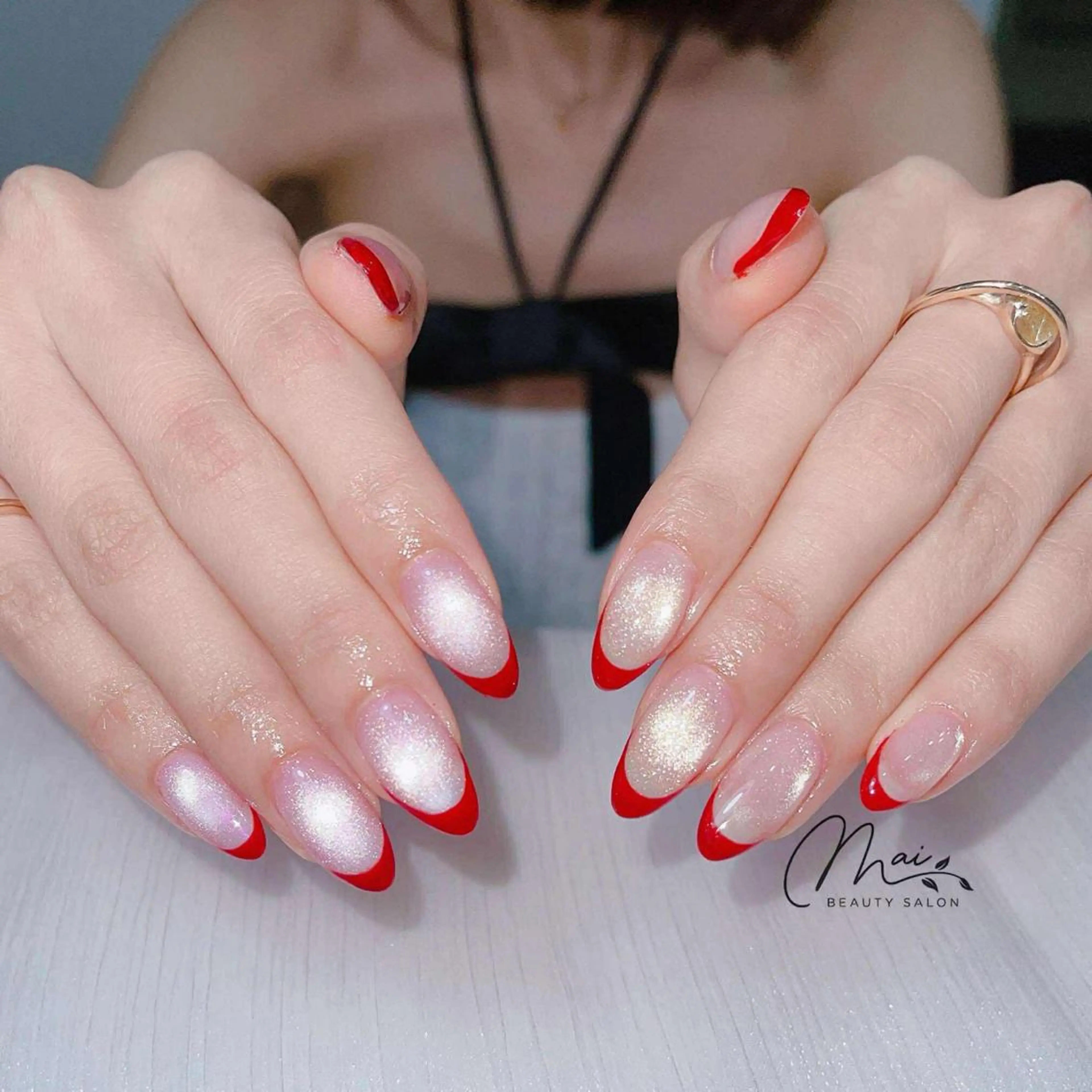 ネイル ジェルネイル パラジェル ワンホンネイル MaiBeauty dodoのネイルデザイン