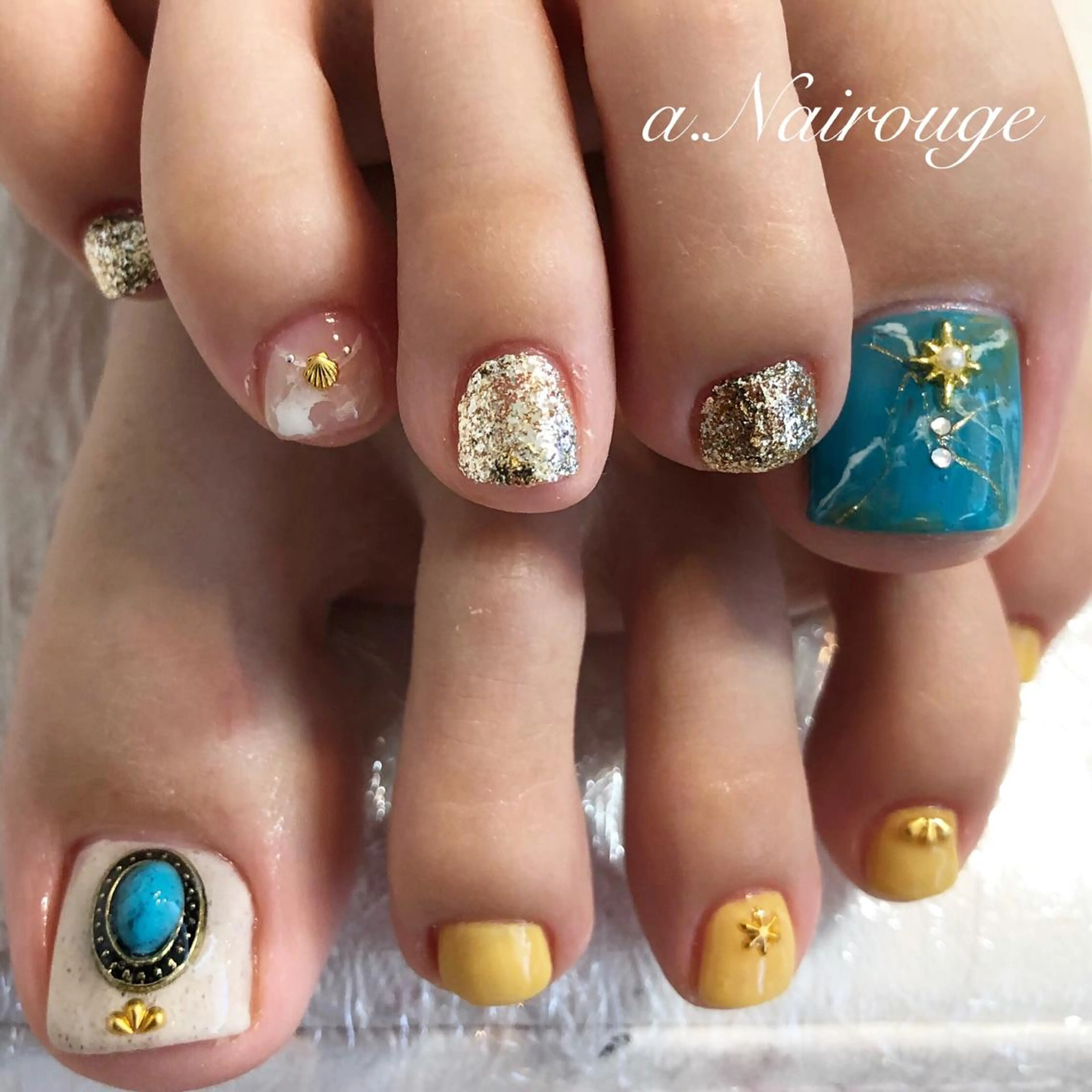 ネイル ハンドネイル フットネイル Nail salon REIRISのネイルデザイン