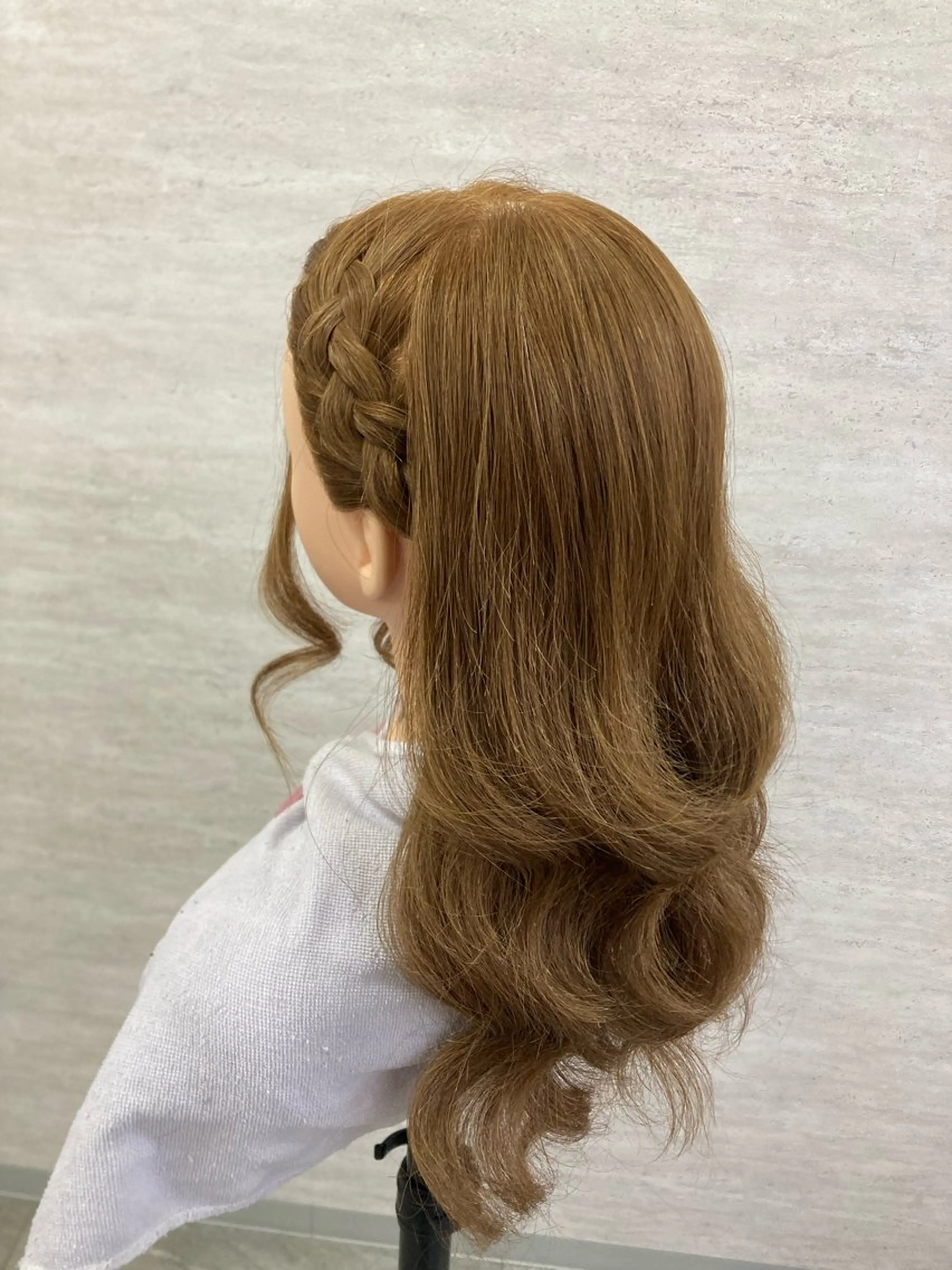 スタイル指定あり 両サイド編み込みの写真