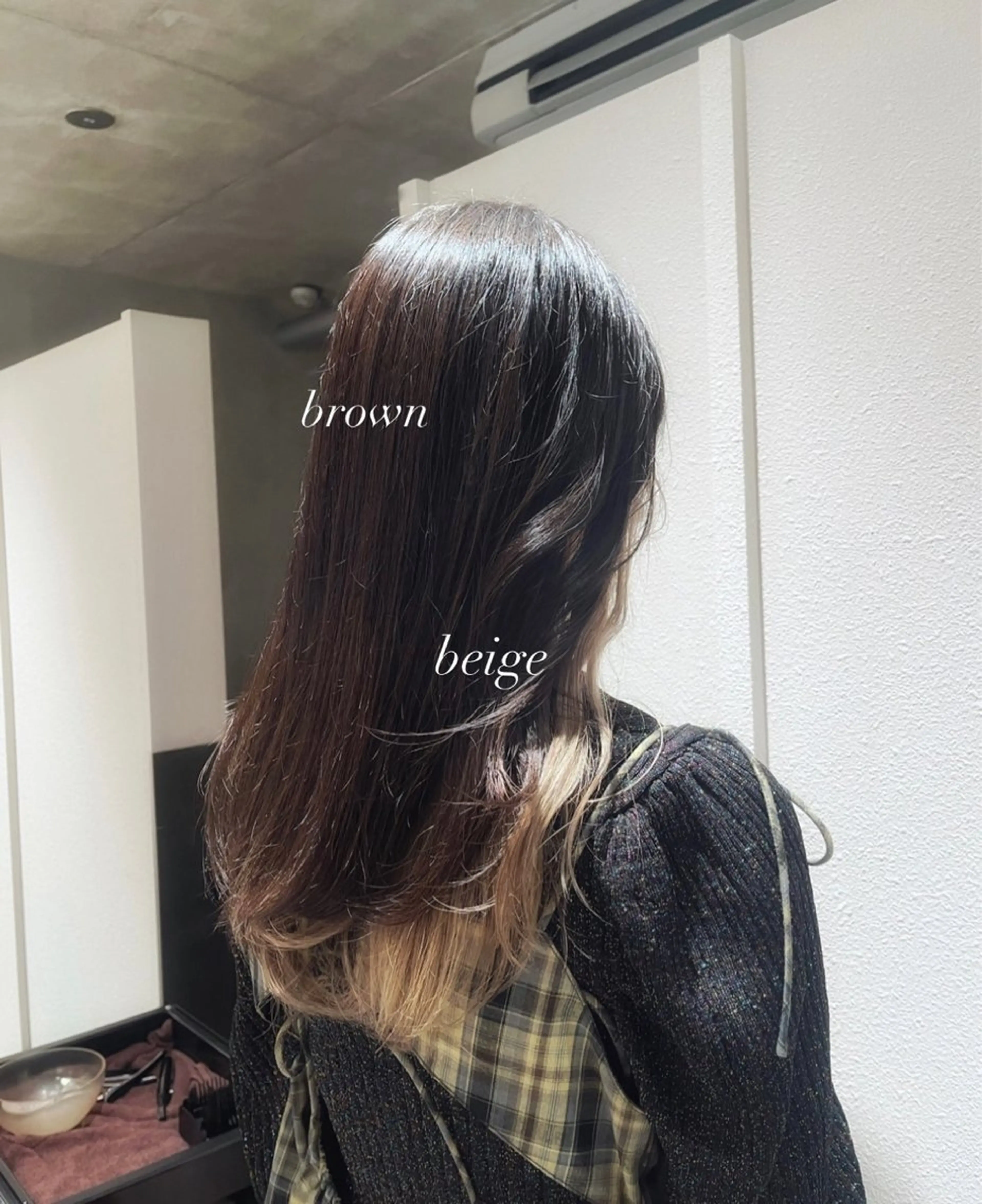 ロング カラー ベージュカラー インナーカラー 艶髪ハイトーン/ レイヤー/yuiのヘアスタイル