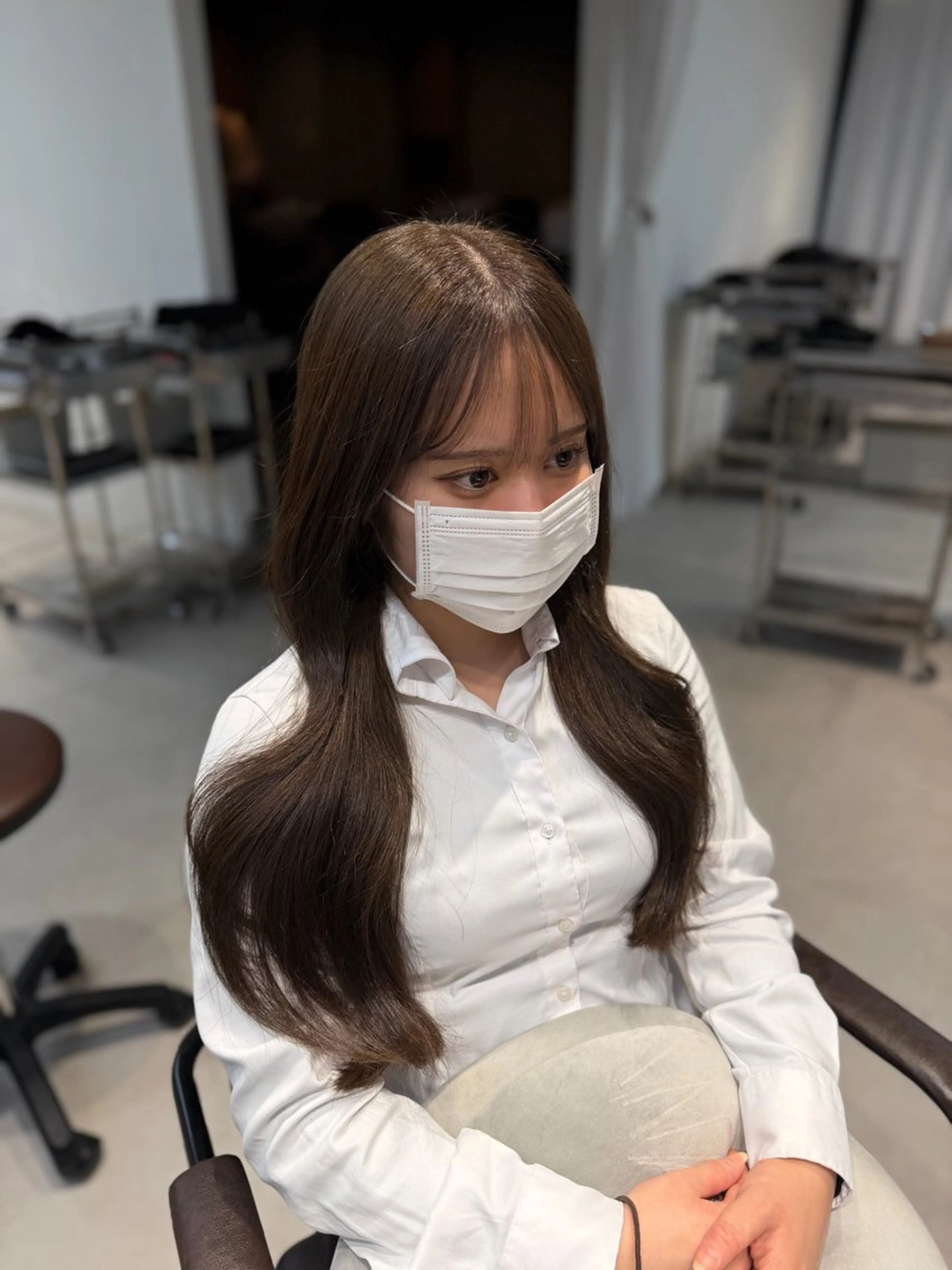 ロング カラー 梅田/髪質改善カラー caho💙のヘアスタイル