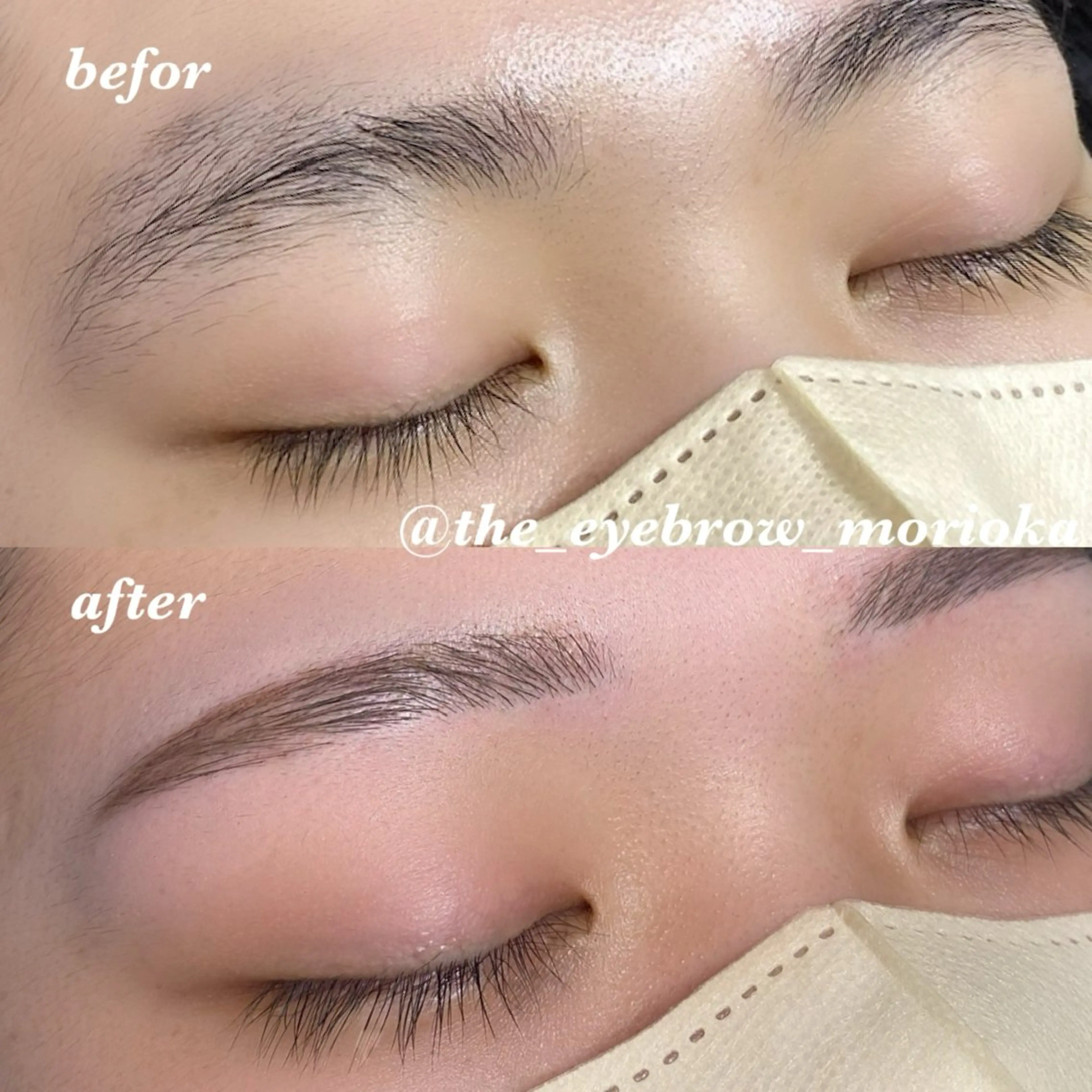 アイブロウ THE  EYEBROW 盛岡駅前店所属・Kanazawa Moeのマツエク・マツパデザイン