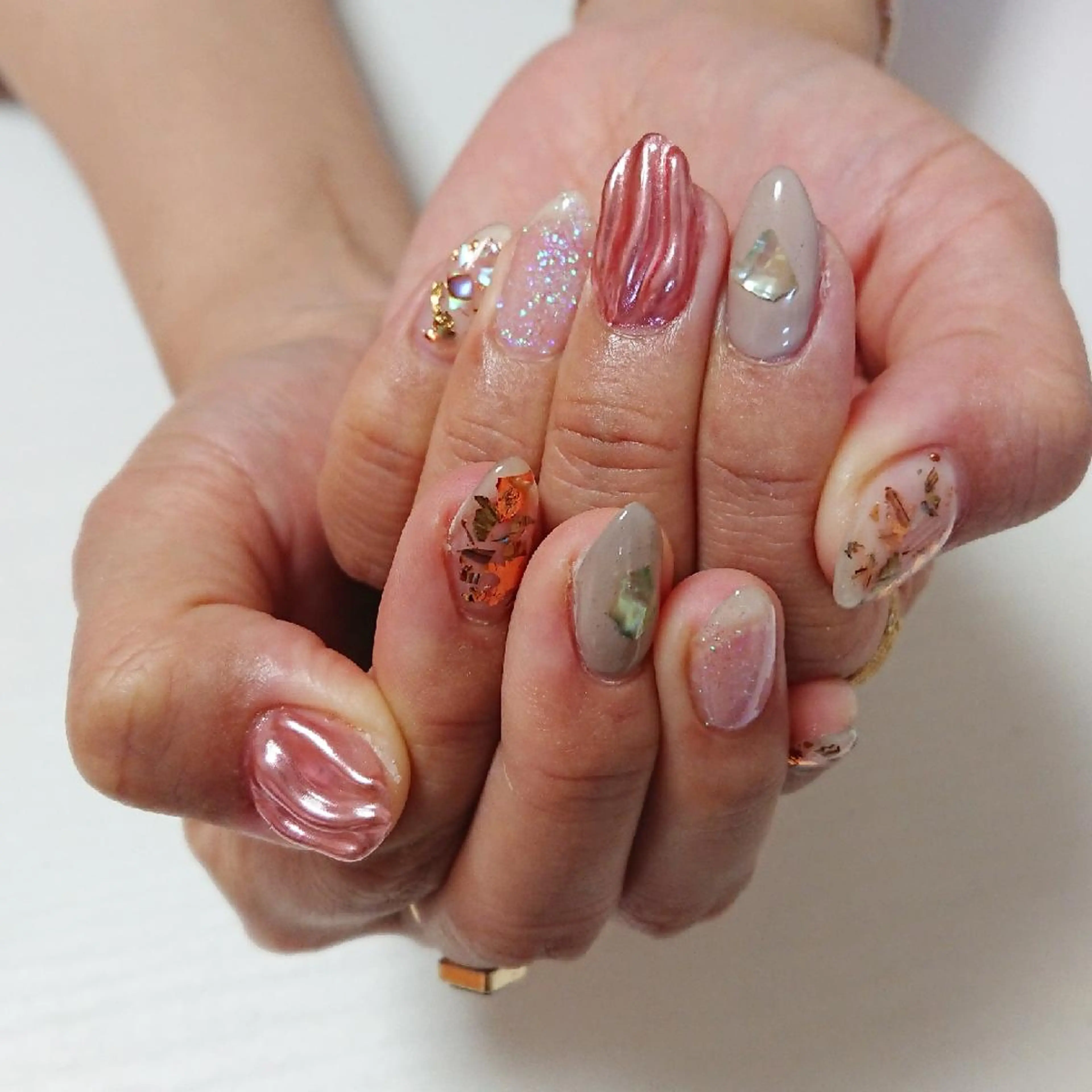 ネイル ニュアンスネイル ハンドネイル Lilith Nailのネイルデザイン