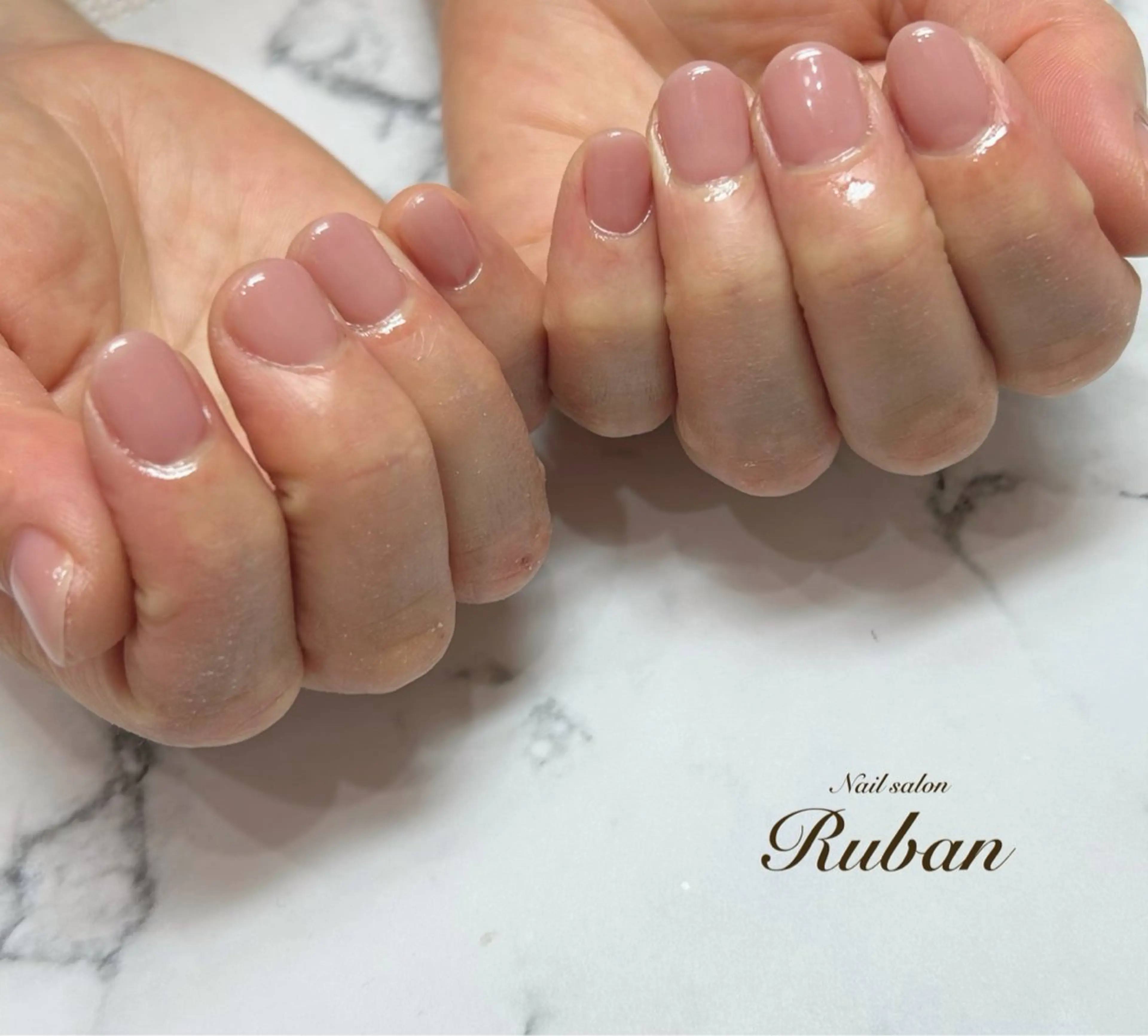 ネイル ワンカラーネイル Nail salon Ruban所属・Nail salon Rubanのネイルデザイン
