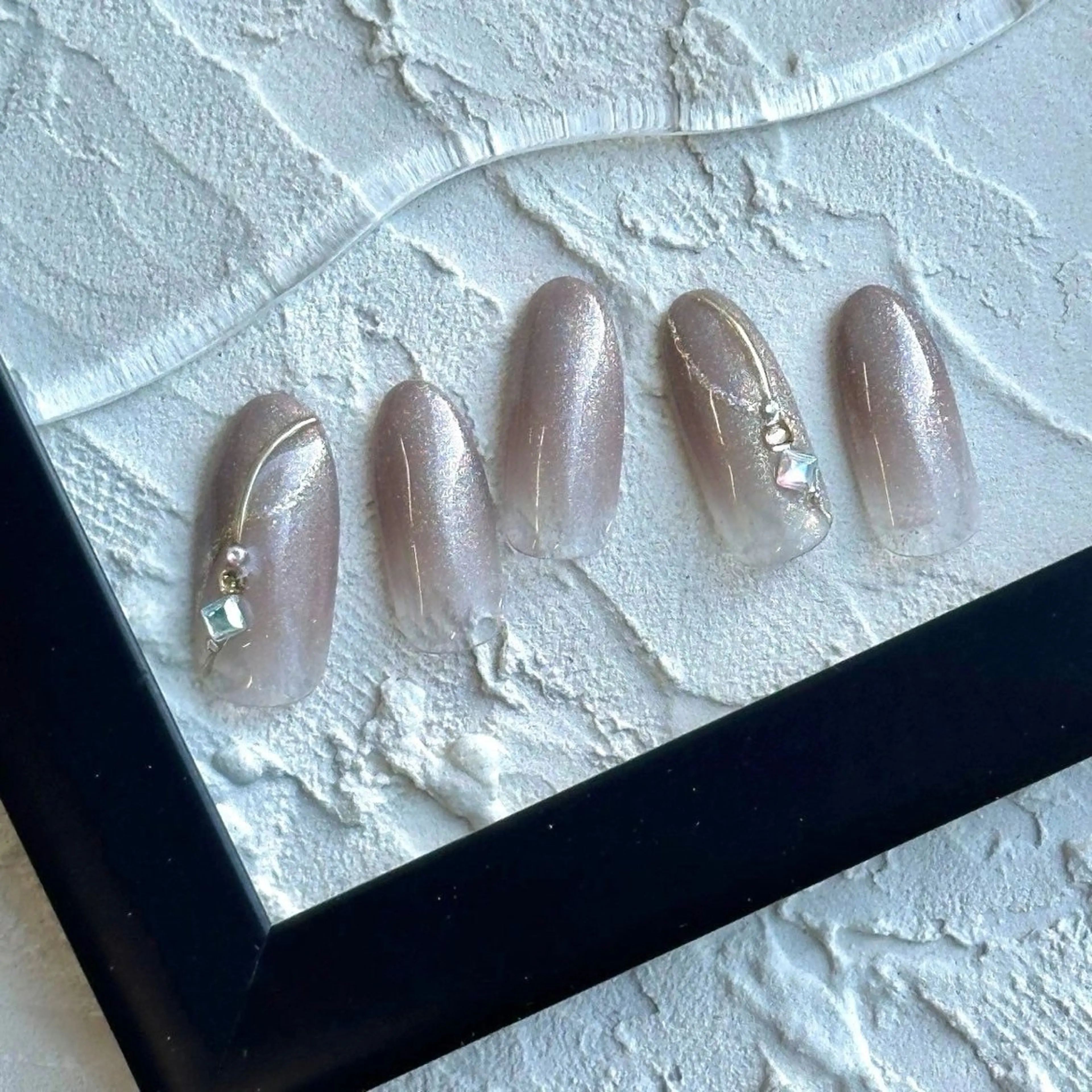 ネイル ⭐︎休業中の練習⭐︎ JNA認定講師髙橋のネイルデザイン