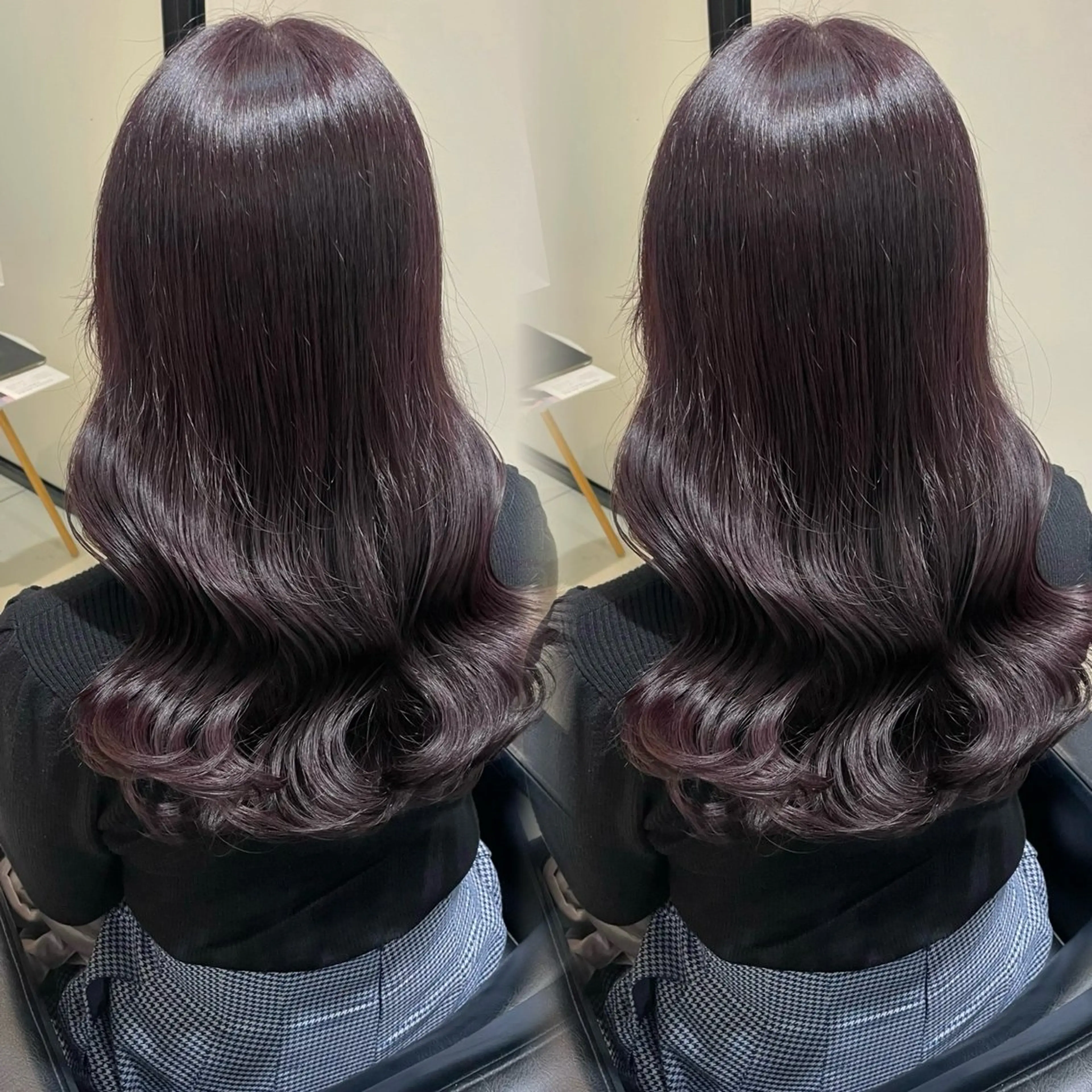 ロング カラー カット ヘアカラー トリートメント ブリーチなしカラー kana🐱のヘアスタイル