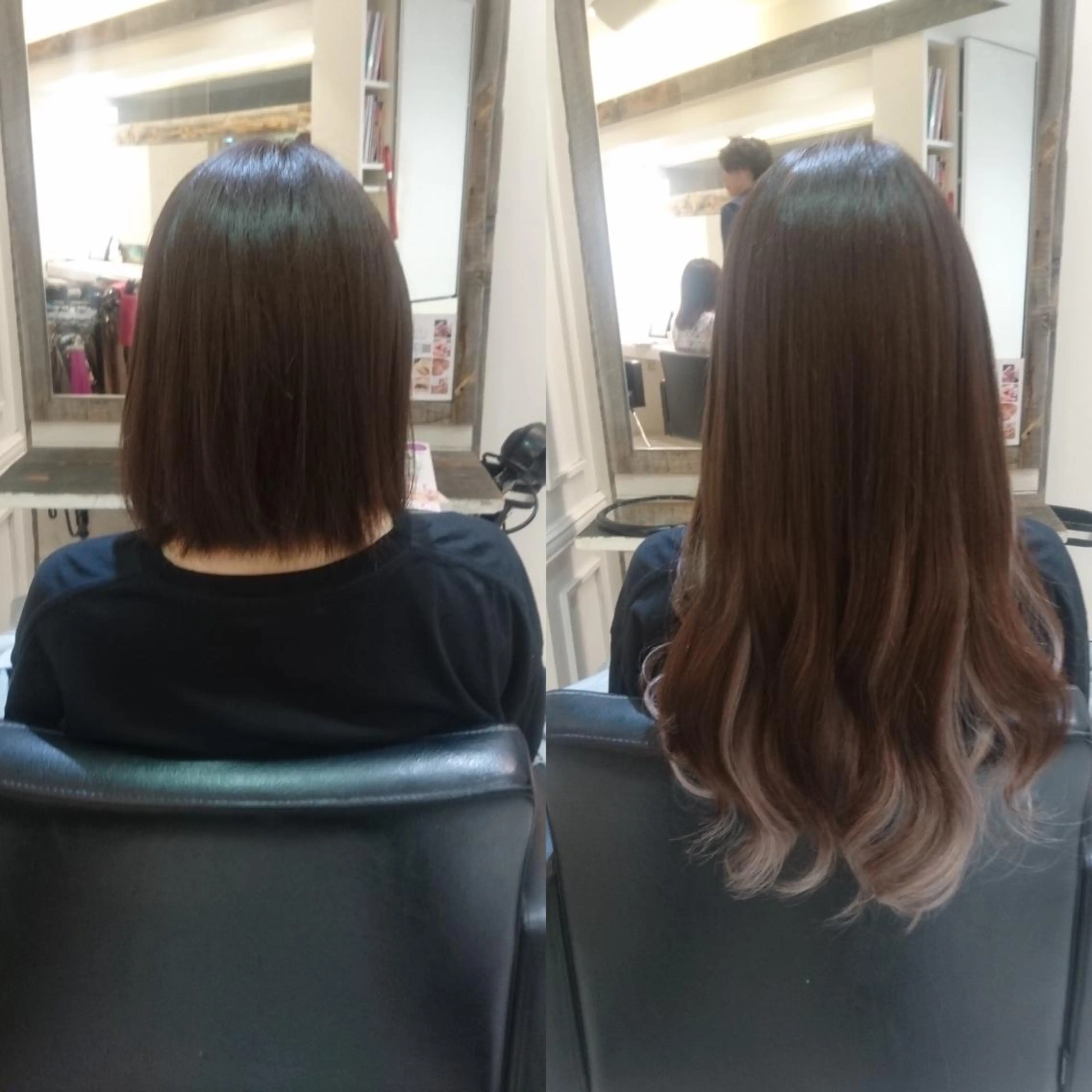 ロング カット エクステ LANDS officialのヘアスタイル