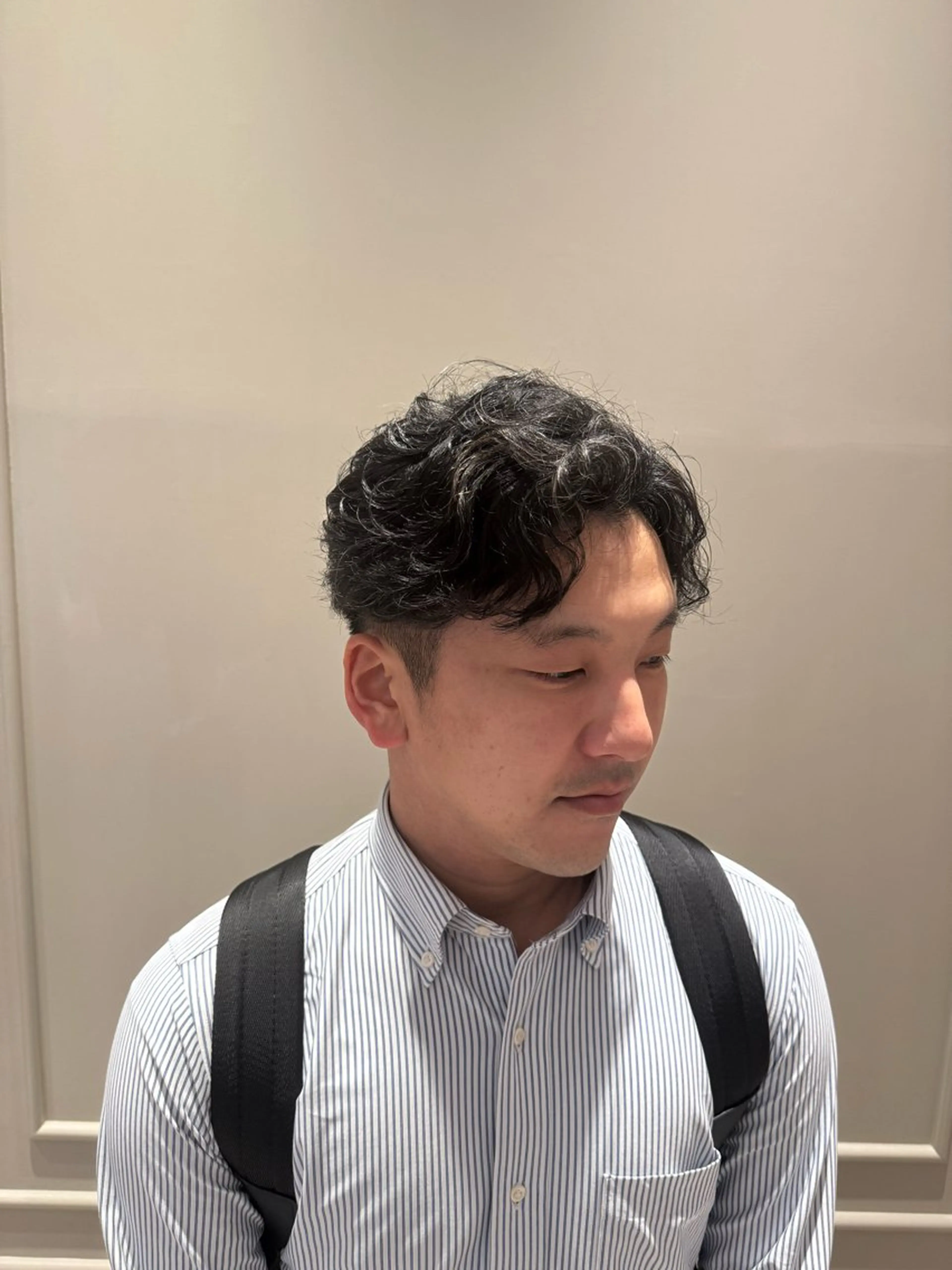 ミディアム 小島 優奈のヘアスタイル