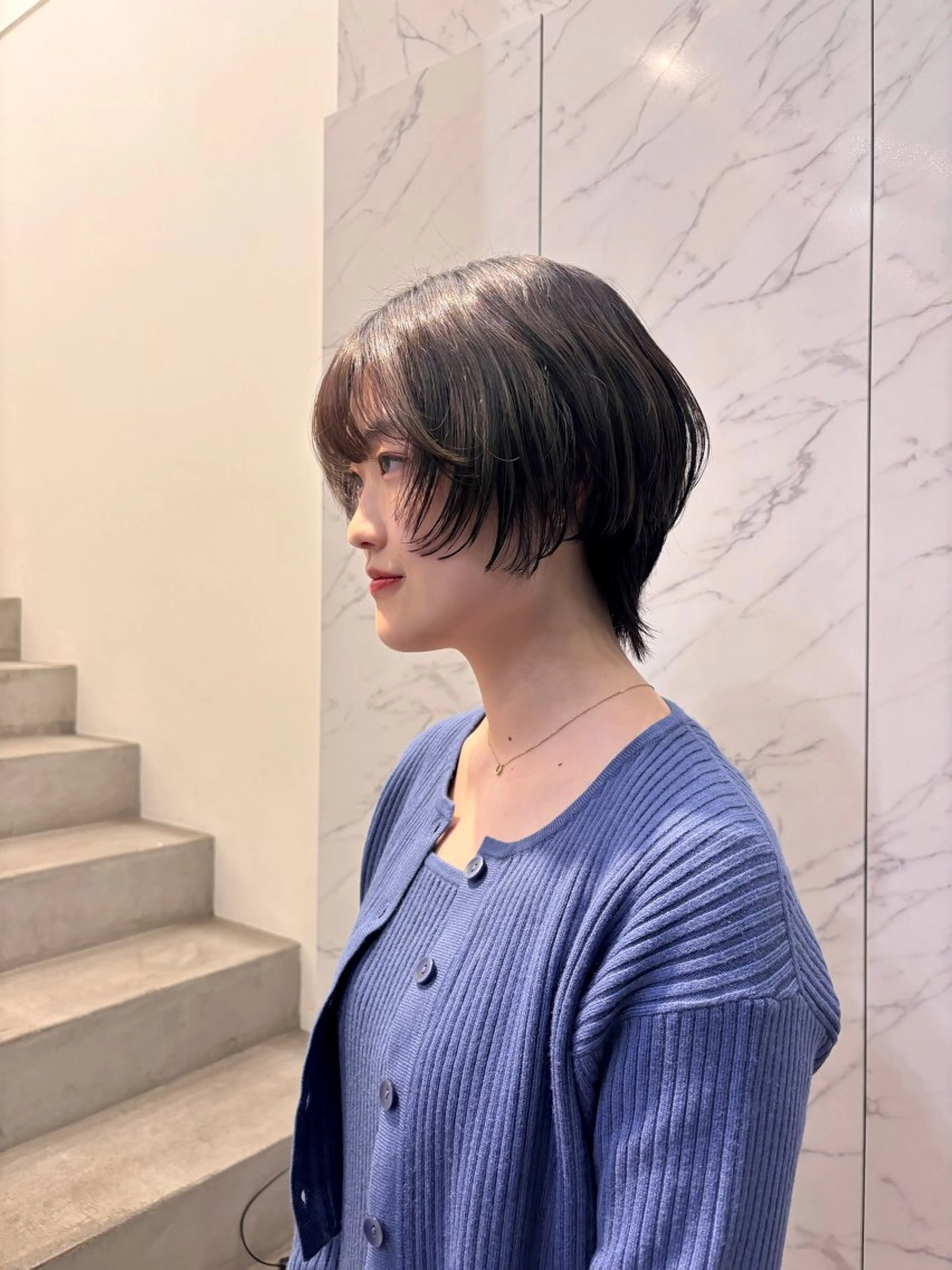 ショート miu /透明感カラーのヘアスタイル