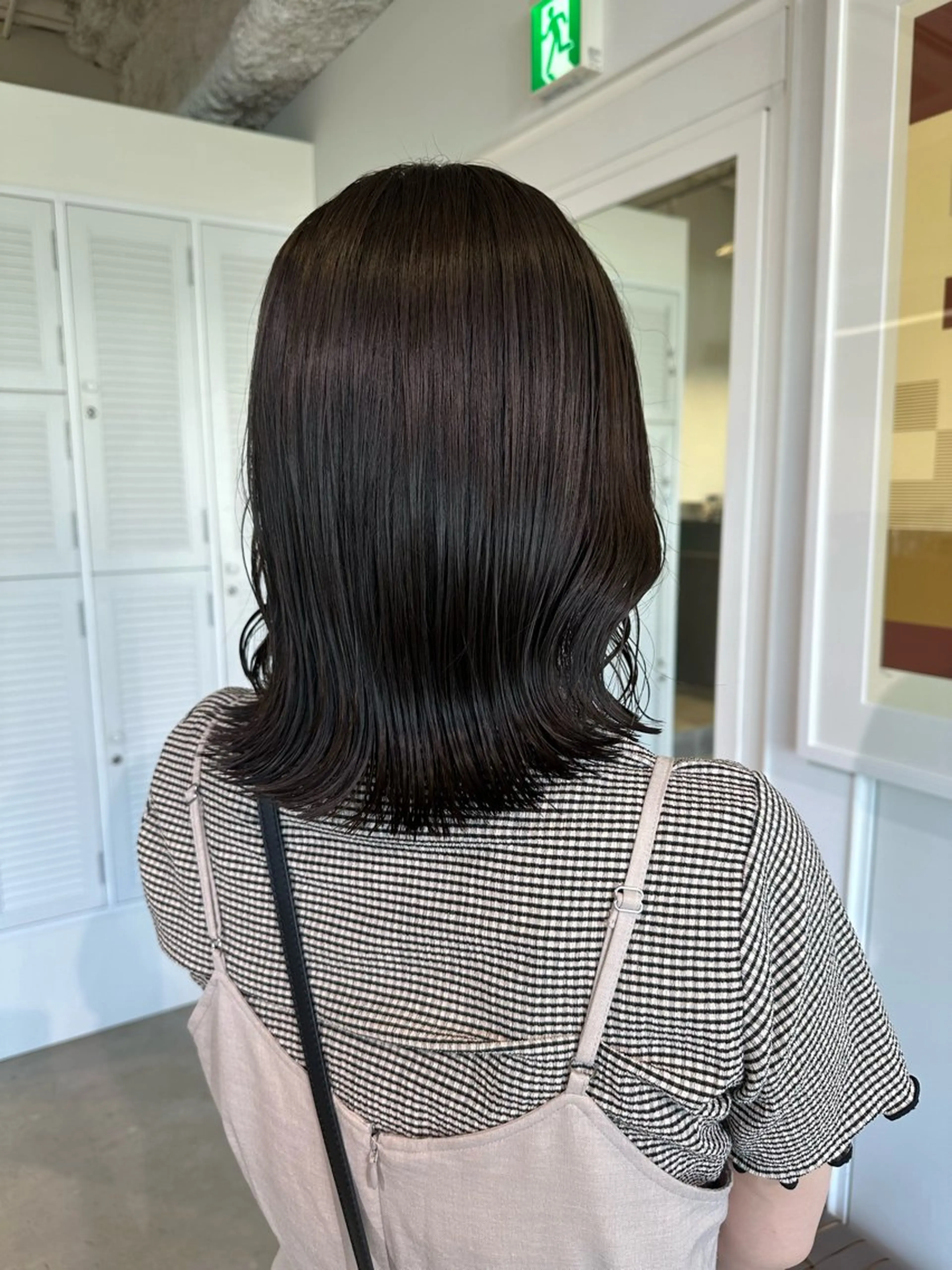 ミディアム カラー 和田 あおいのヘアスタイル