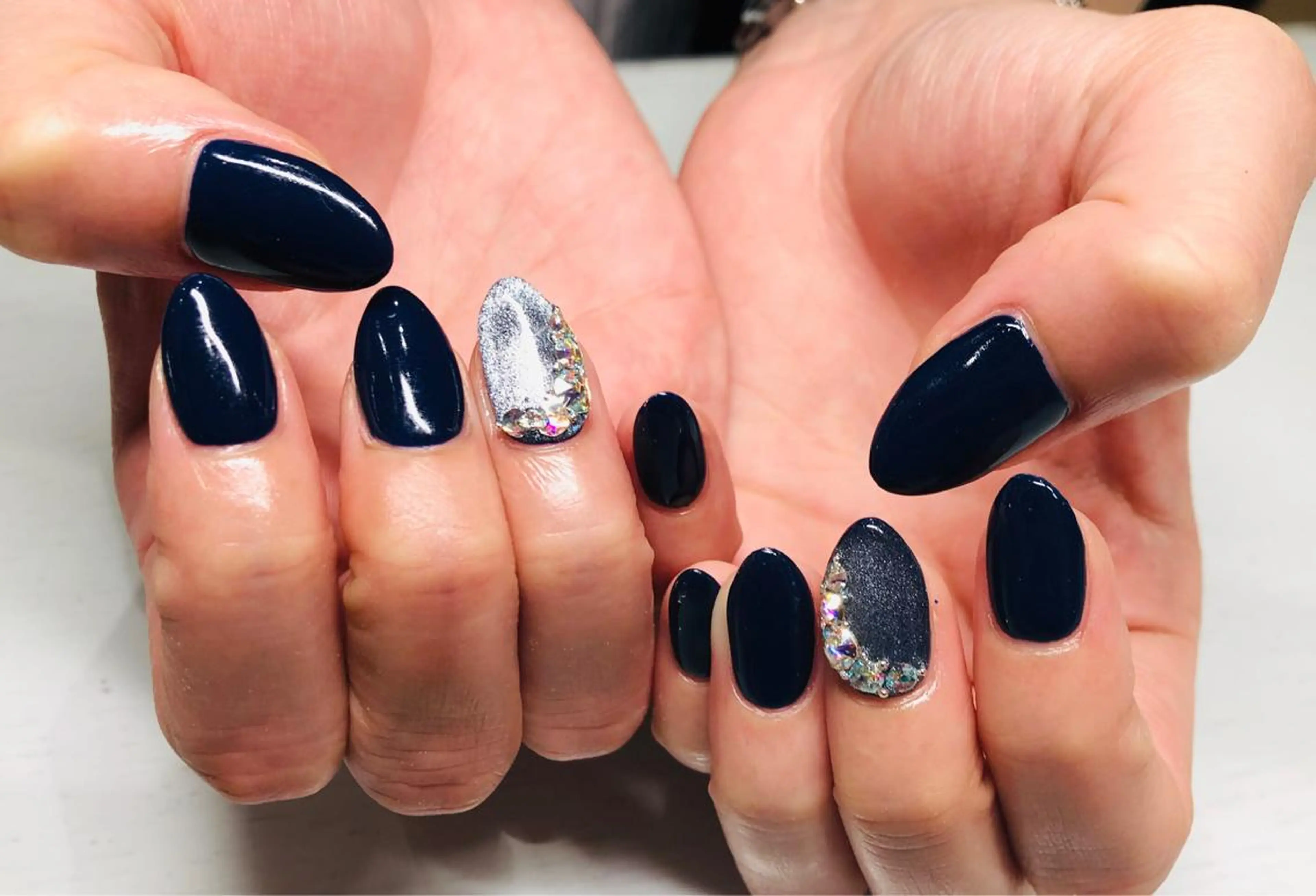 ネイル 持ち込み いちじゅう あおいのネイルデザイン