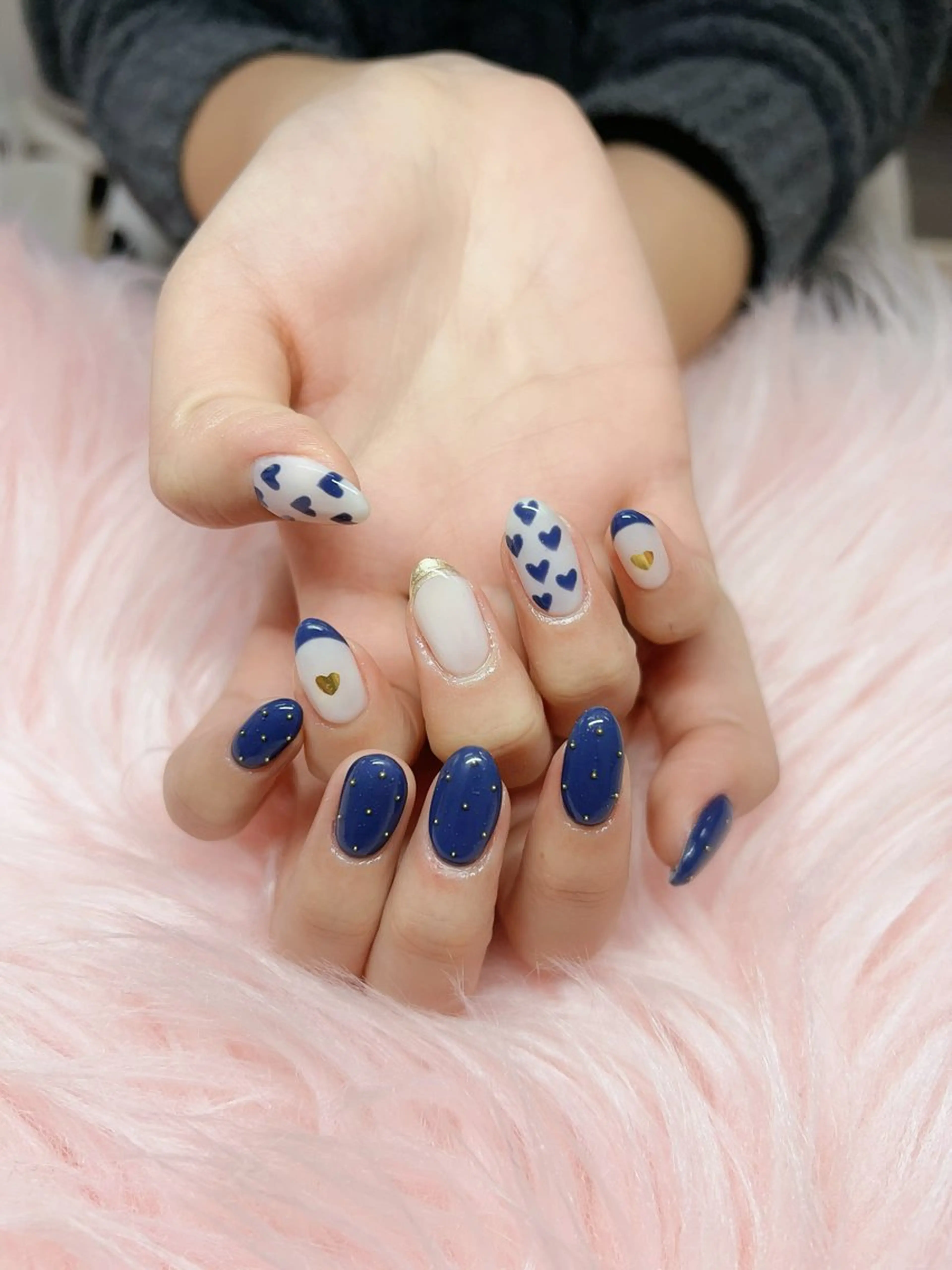 ネイル ハンドネイル ハンドケア 💜MIYA nail川崎店のネイルデザイン