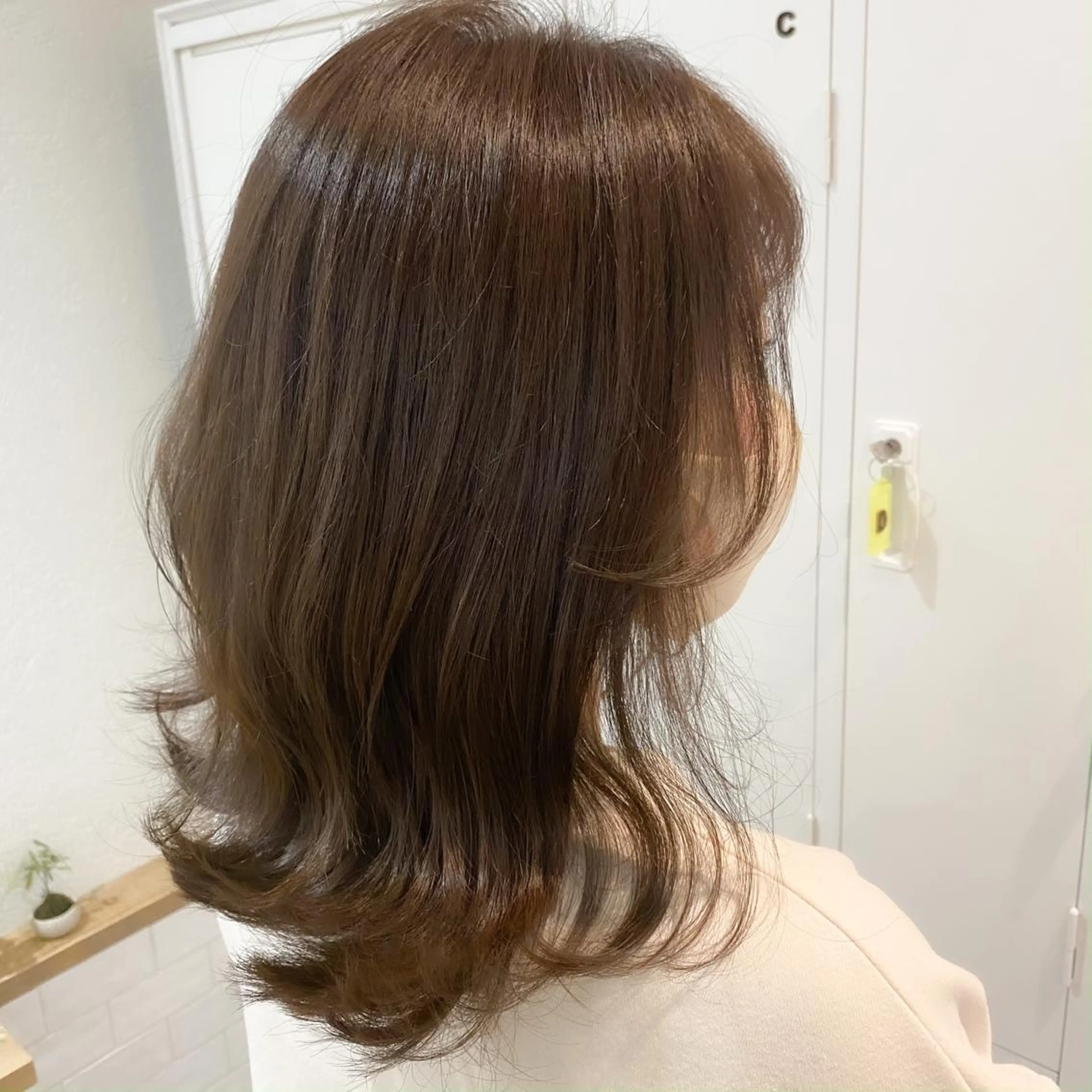 ミディアム カラー FERIA fam 北千里のヘアスタイル