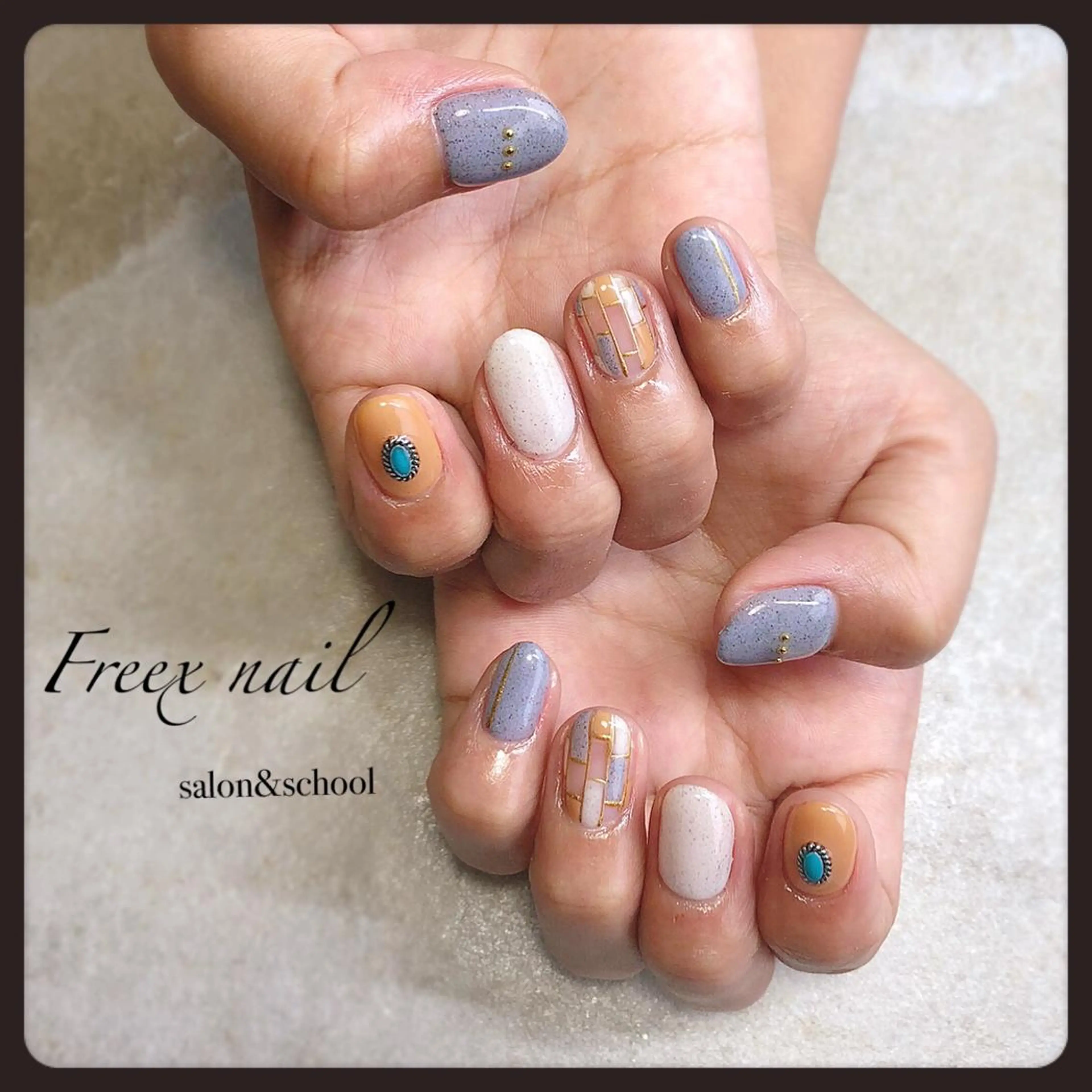 ネイル Freex nail所属・freex nail /ニュアンス/個性派のネイルデザイン