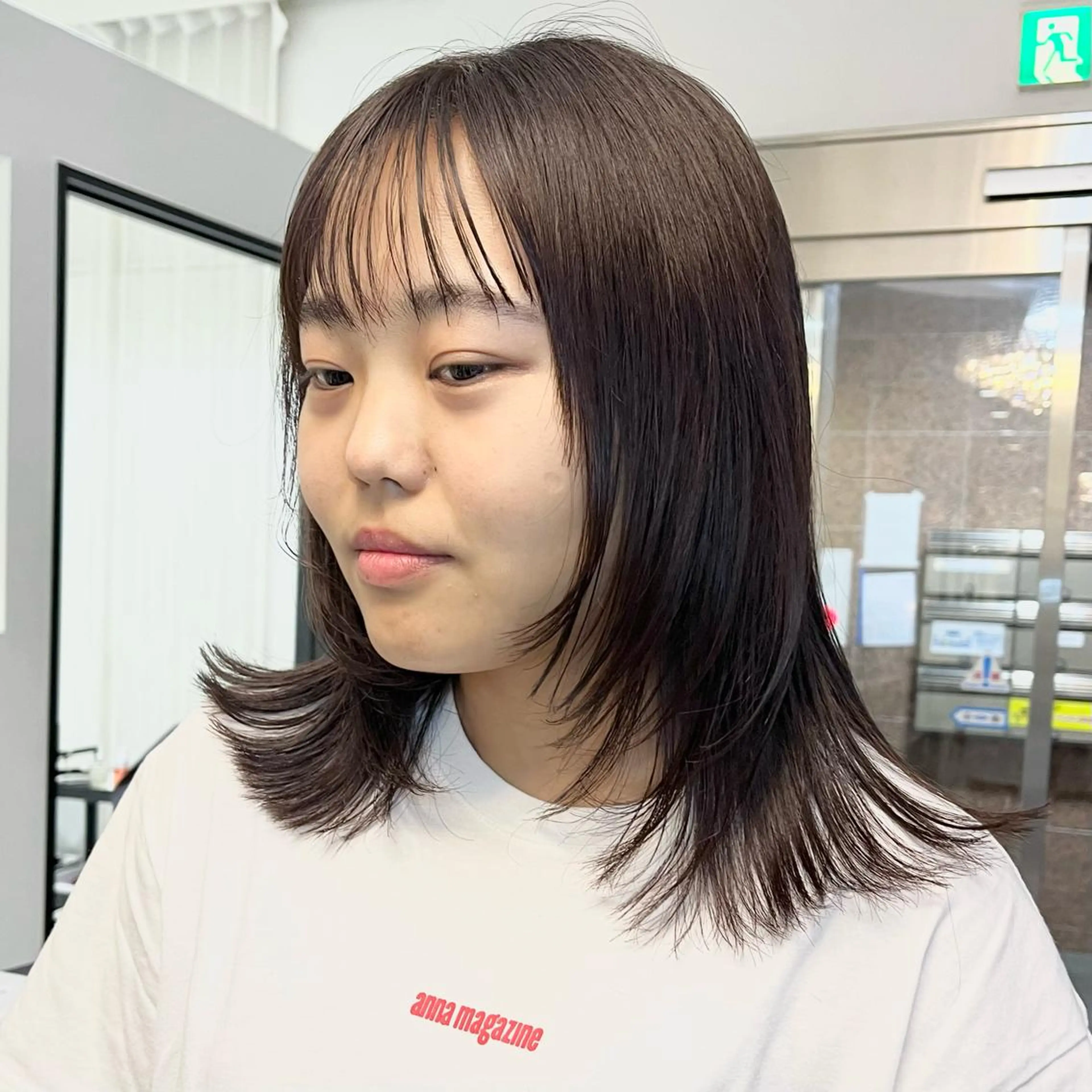 ミディアム カラー channel所属・Natsumi ❤︎のヘアスタイル