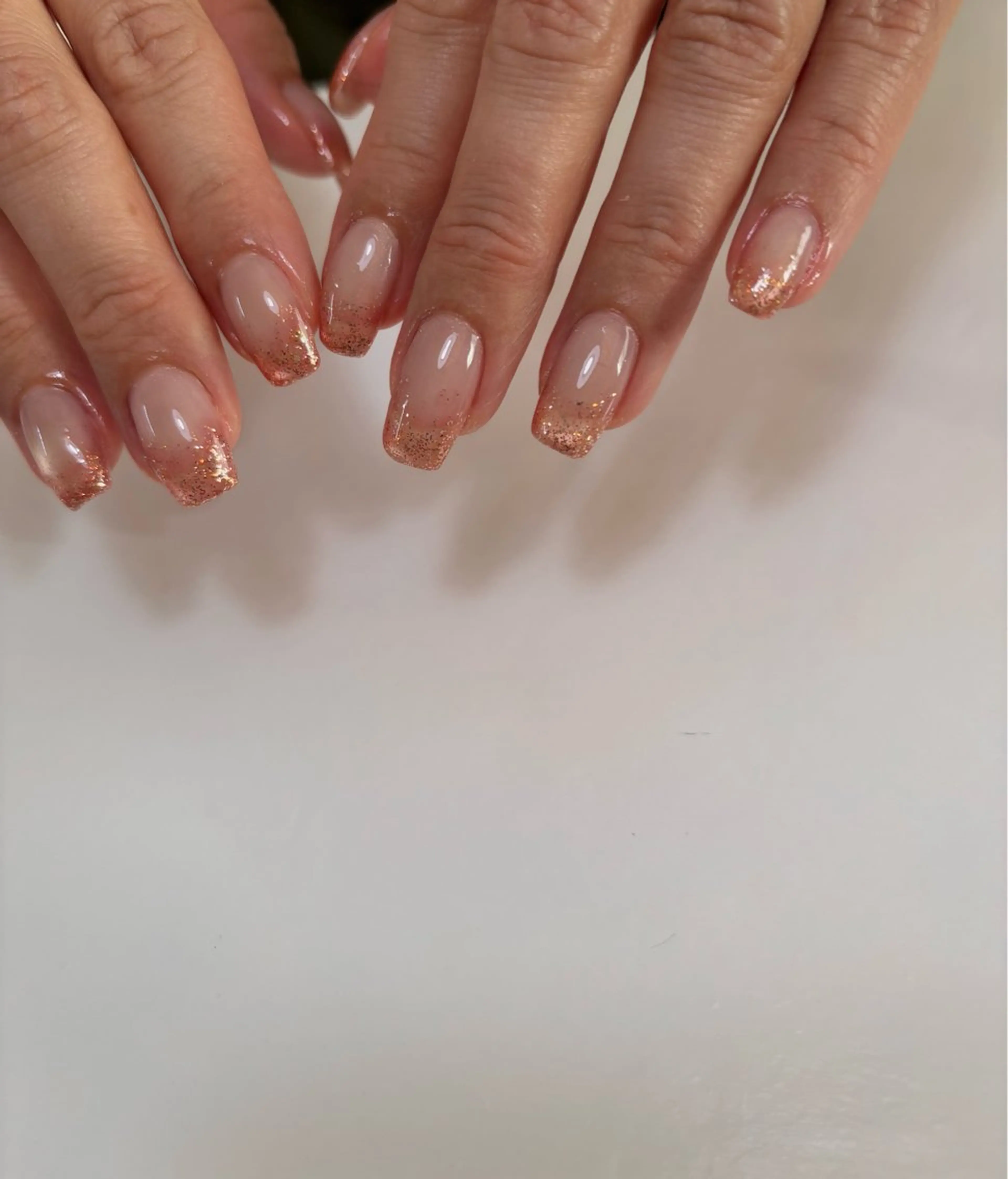 ネイル グラデーション 氷ネイル・うるうるネイル ラメ(グリッター) マグネットネイル is.nail 🌷sonokoのネイルデザイン