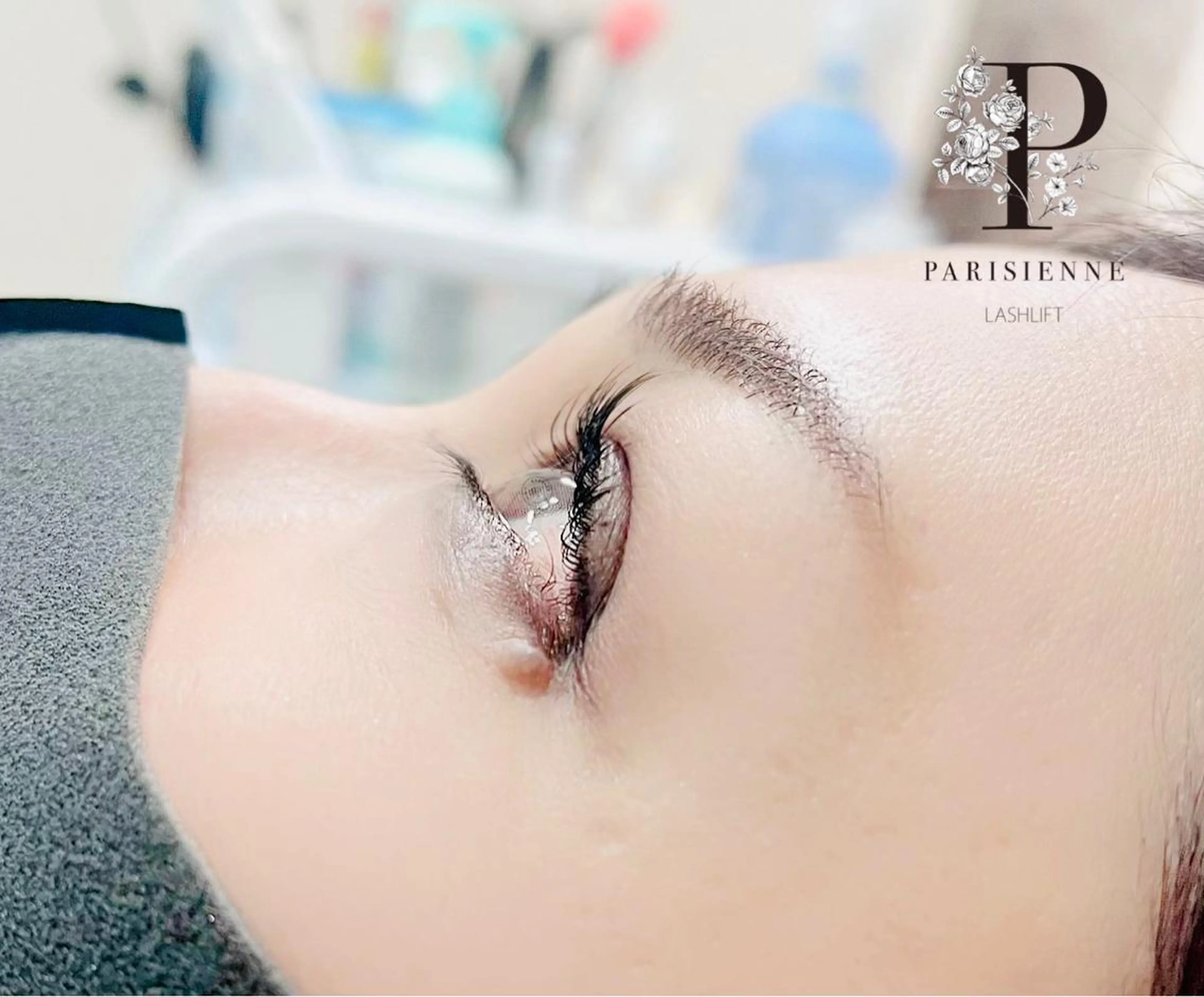 マツエク・マツパ ケラチンラッシュリフト バインドロック Cカール キュート フラットラッシュ マツパ eyelash presh yukaのマツエク・マツパデザイン