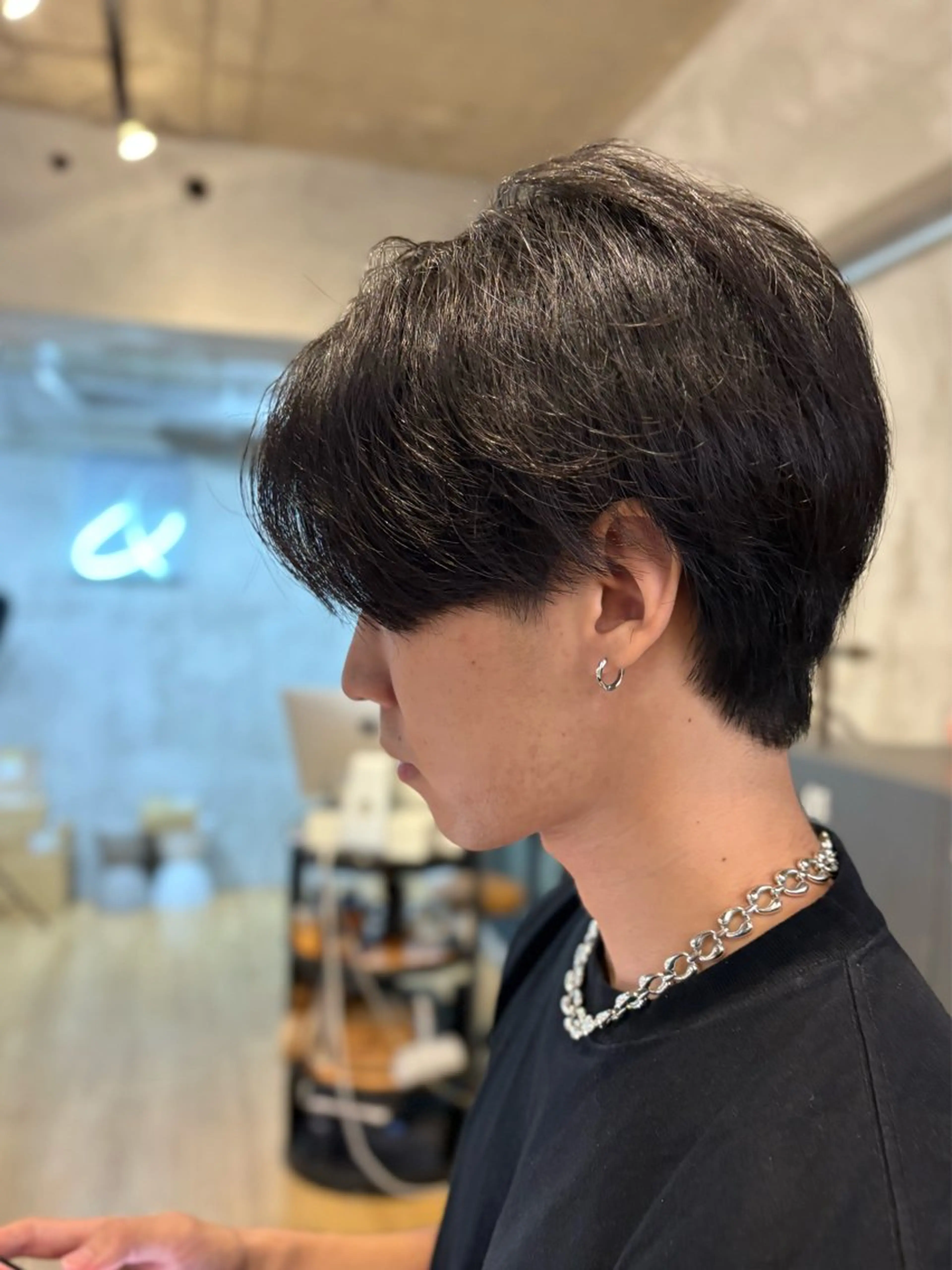 ショート パーマ メンズ カット パーマ ✂︎メンズ特化✂︎ 竹内貴則のヘアスタイル