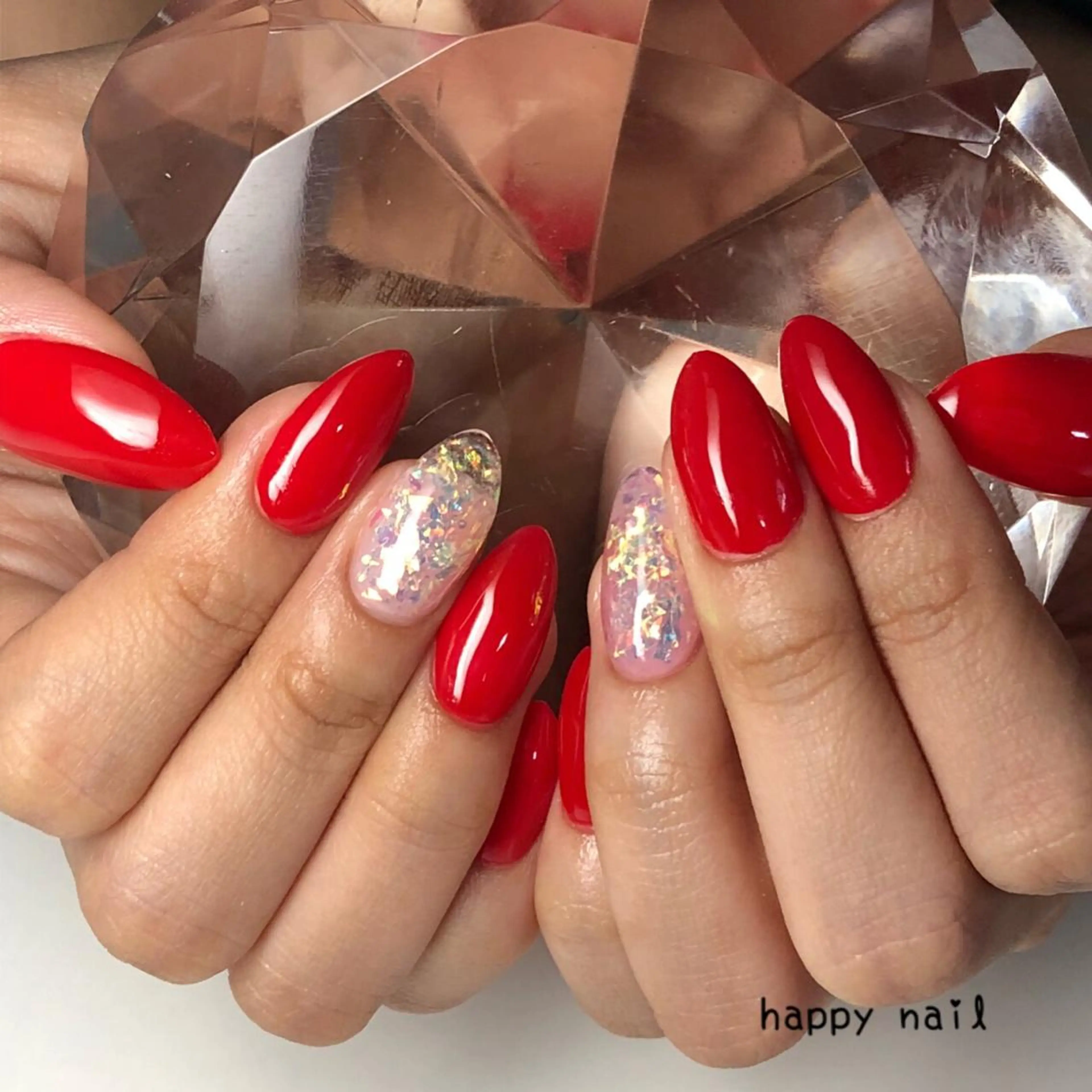 ネイル ラメ(グリッター) ストーンネイル 心と体が整う腸活 サロン ラクシュミーのその他イメージ