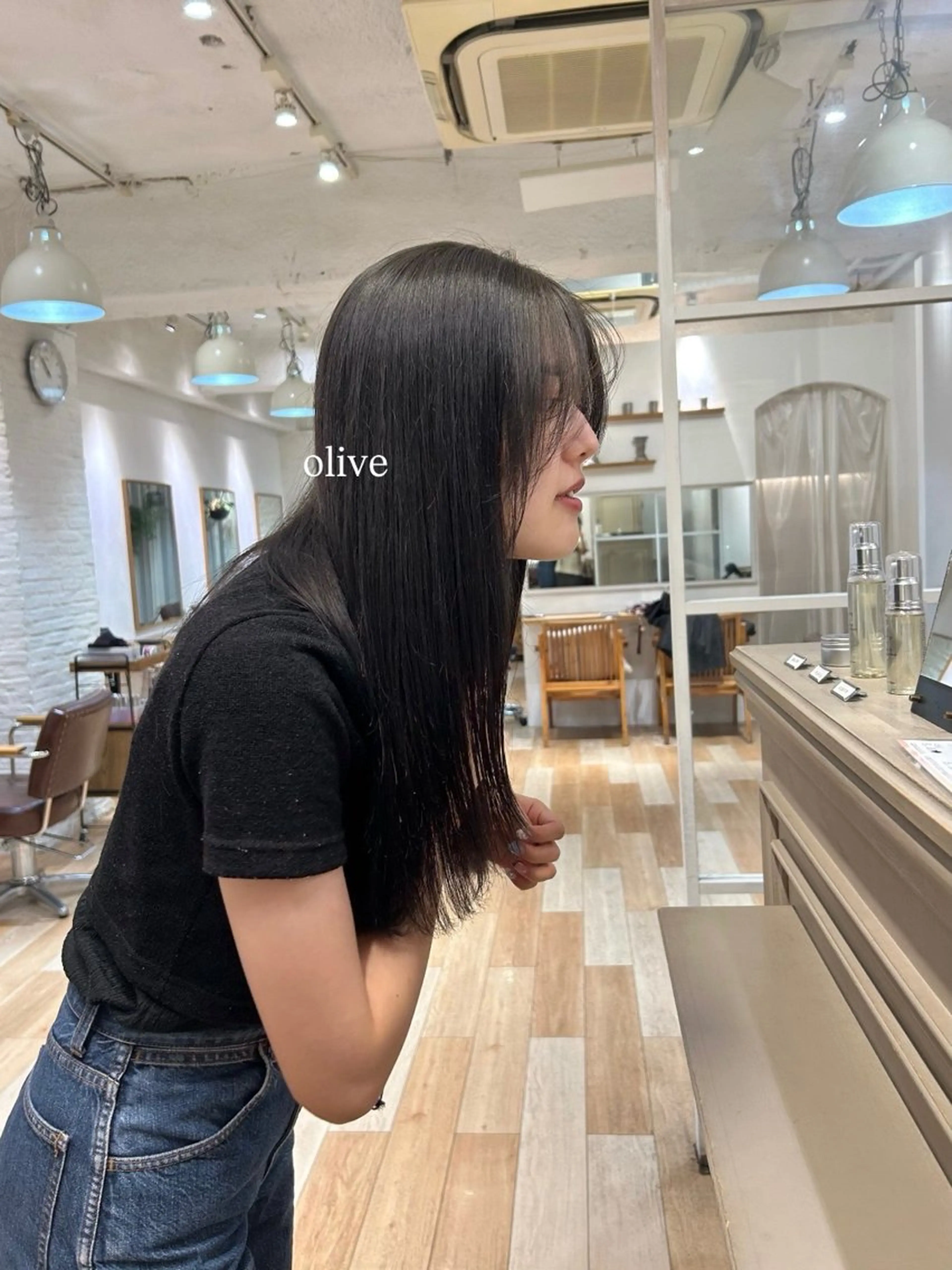 カラー ヘアカラー トリートメント moeka 表参道のヘアスタイル