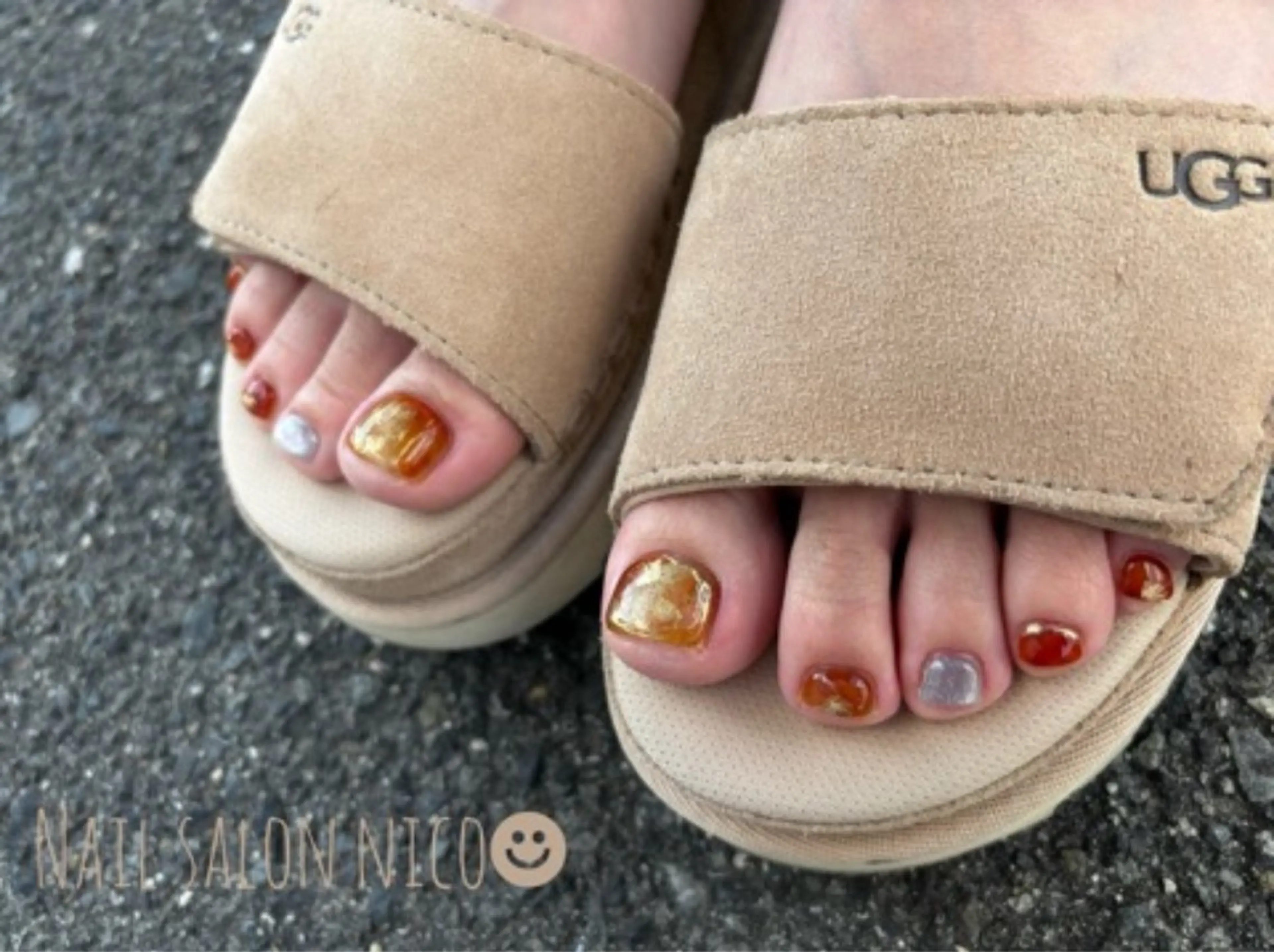 【フット】画像持ち込み(2h以内デザイン)※他店オフ込の写真