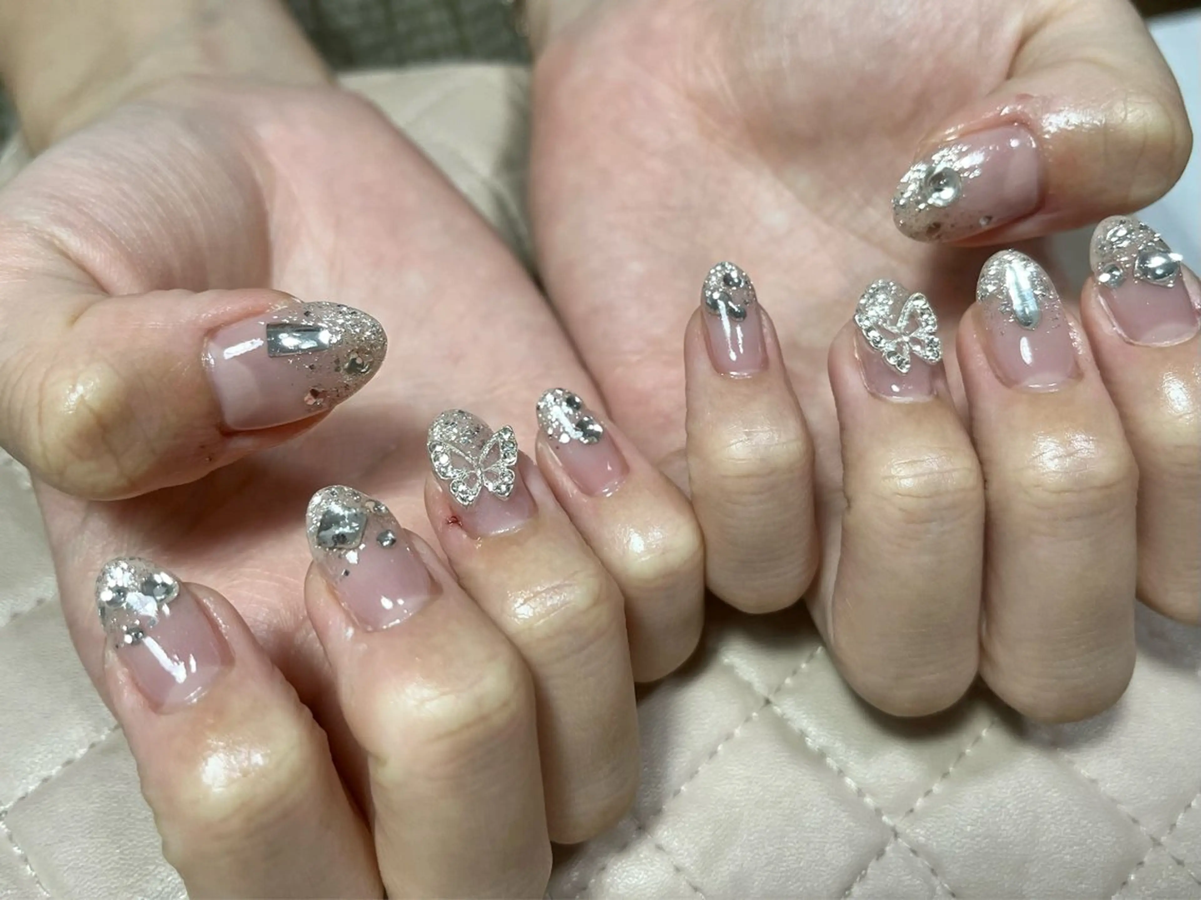 ネイル ハンドネイル goldgleams ちなのネイルデザイン