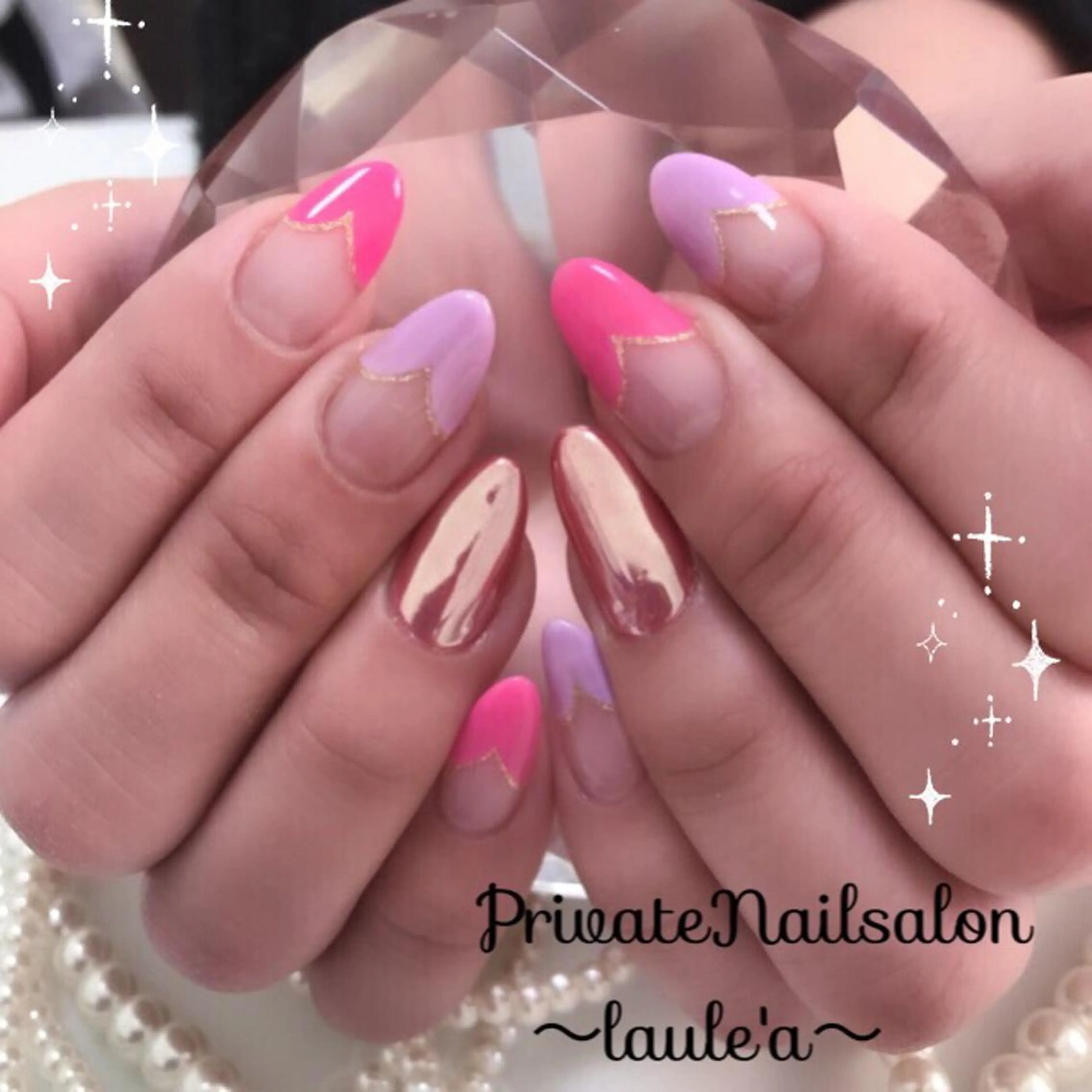 ネイル Nailsalon laule'aのネイルデザイン