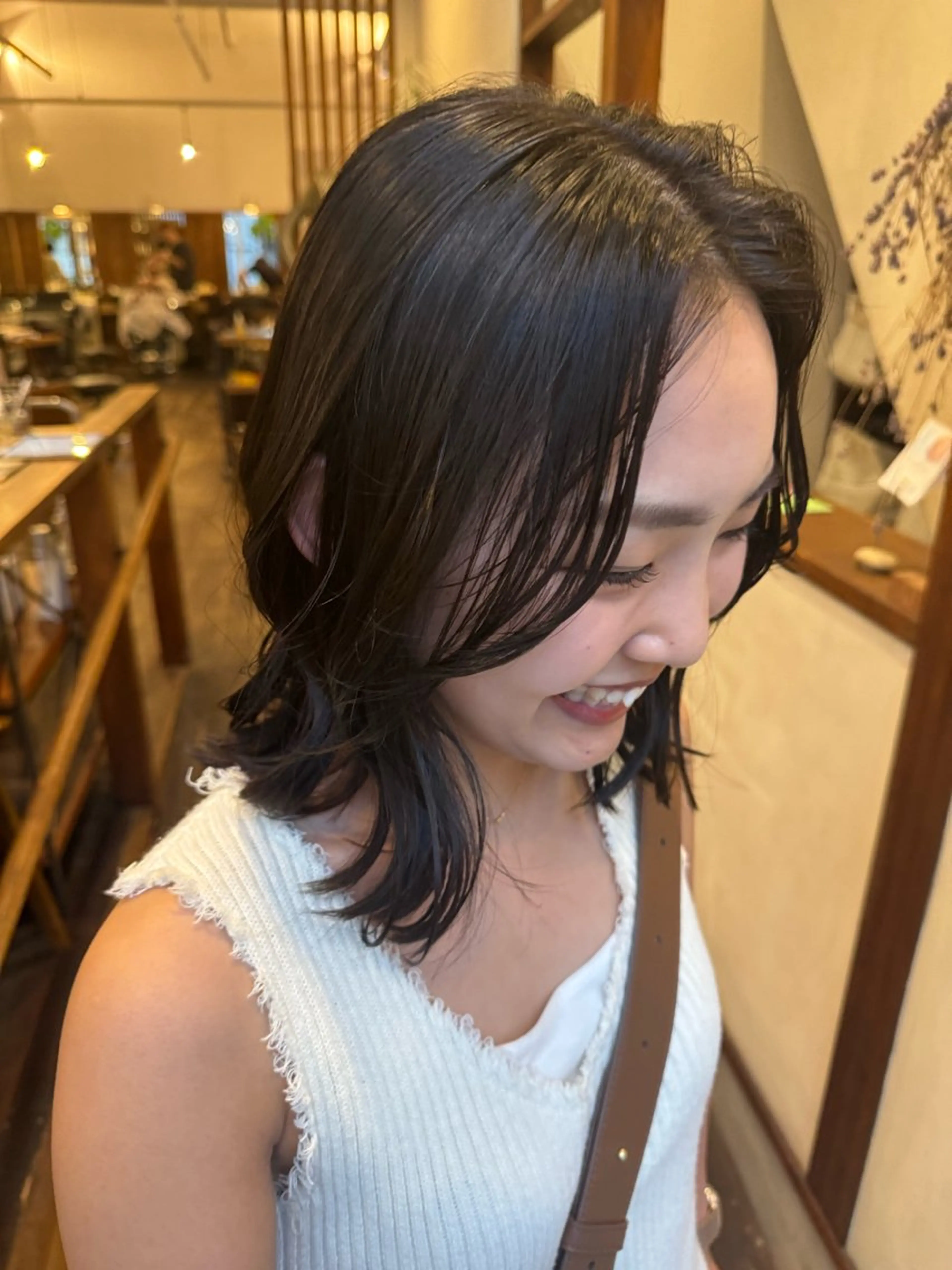 カラー MOK大阪梅田店 Asahiのヘアスタイル